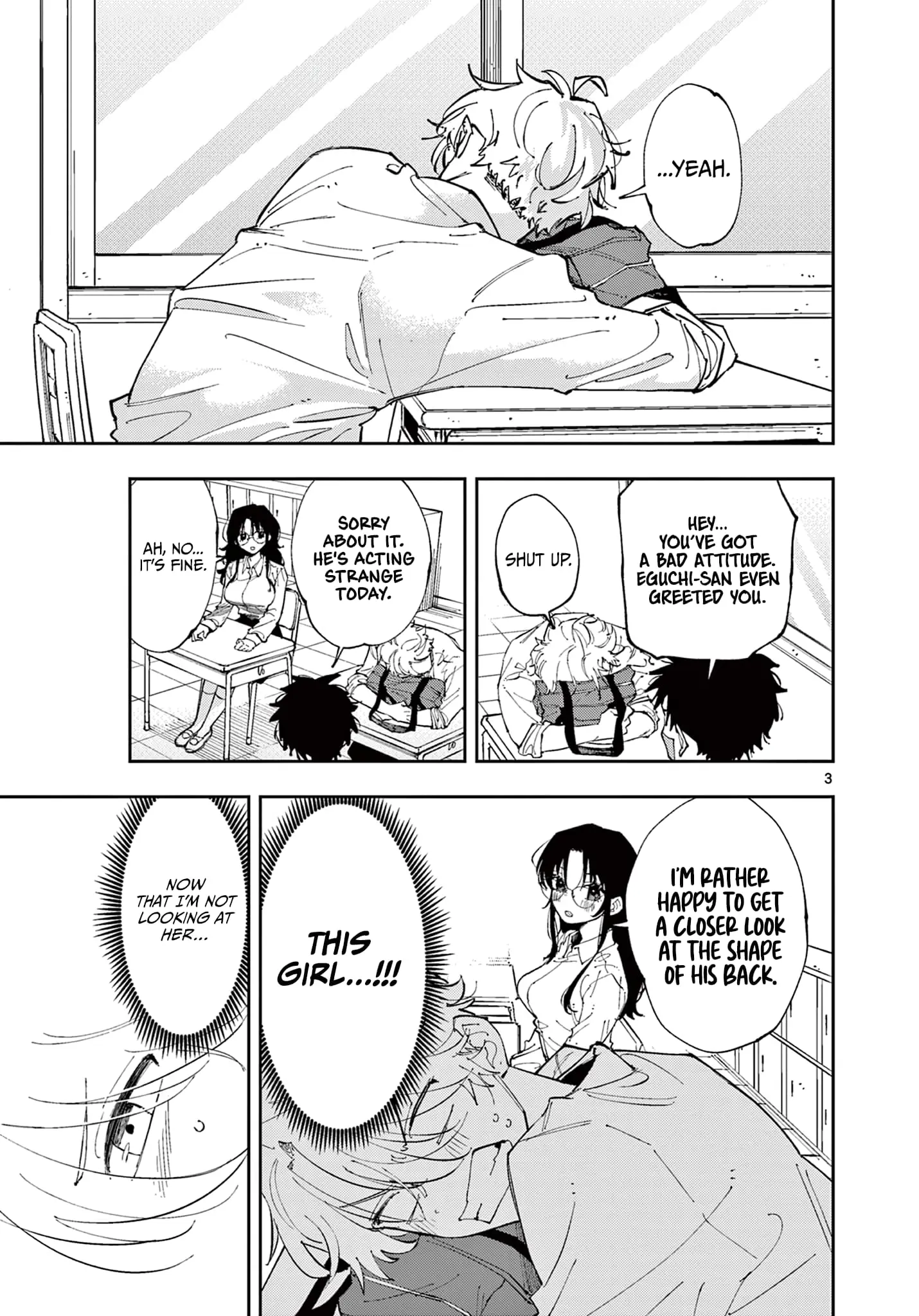 Tonari no Seki no Yatsu ga Souiu Me de Mitekuru - Chapter 7 - Page 3