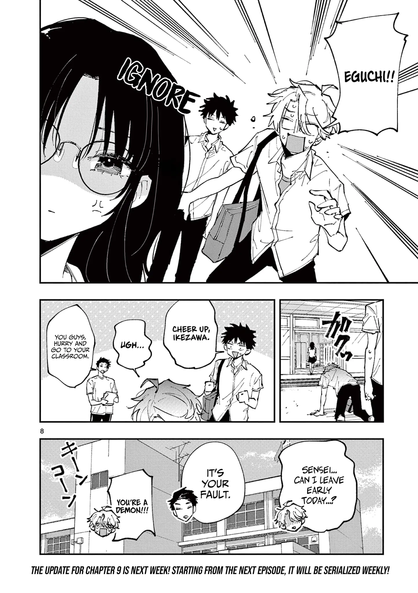 Tonari no Seki no Yatsu ga Souiu Me de Mitekuru - Chapter 8 - Page 8