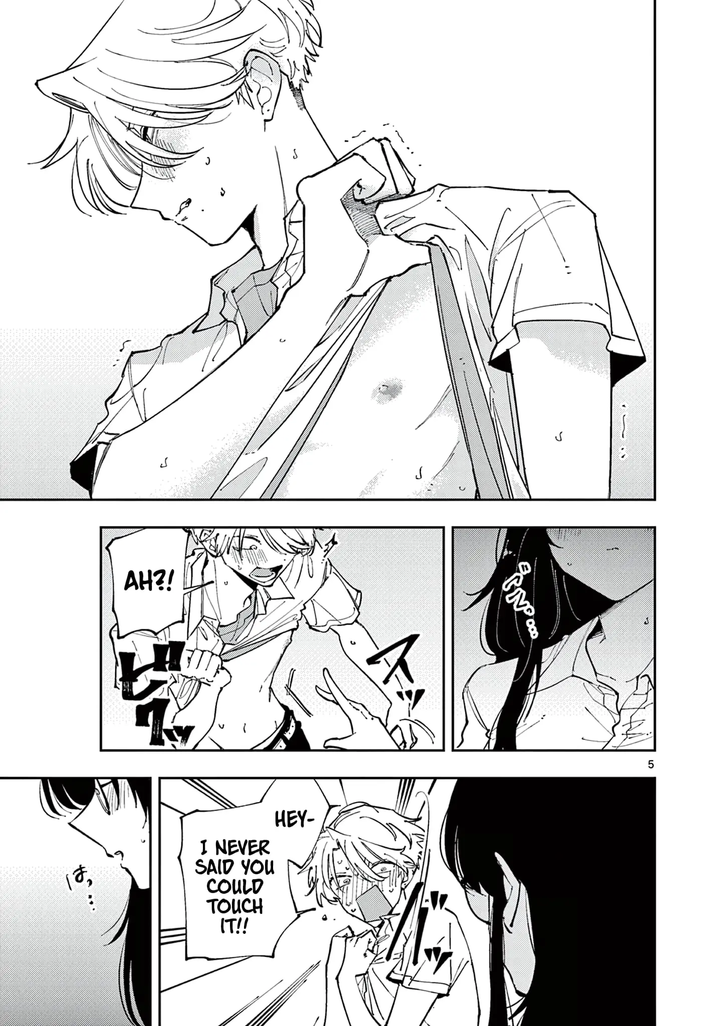 Tonari no Seki no Yatsu ga Souiu Me de Mitekuru - Chapter 9 - Page 5