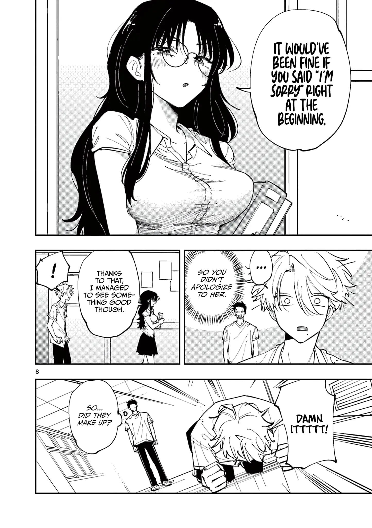 Tonari no Seki no Yatsu ga Souiu Me de Mitekuru - Chapter 9 - Page 8