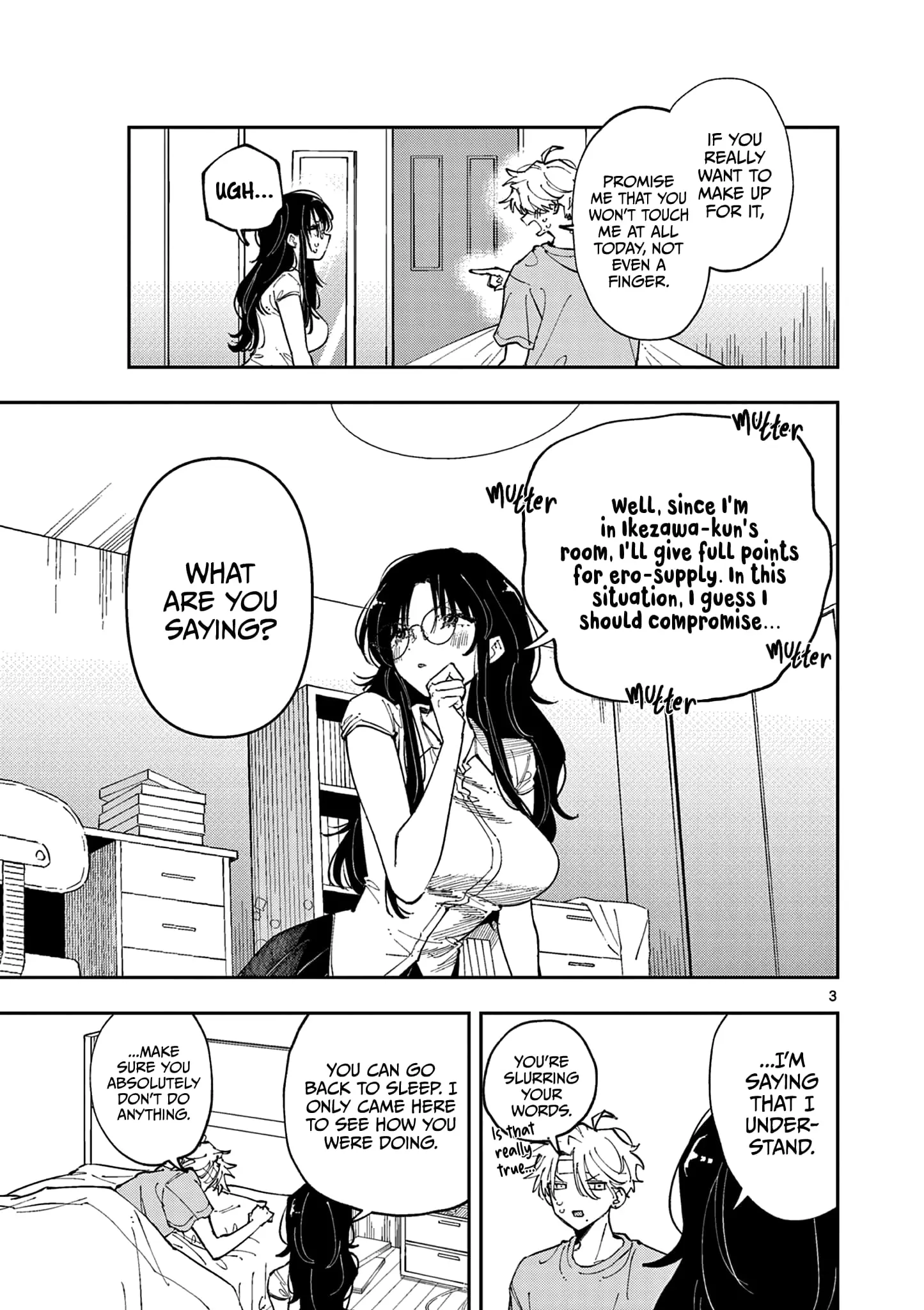 Tonari no Seki no Yatsu ga Souiu Me de Mitekuru - Chapter 12 - Page 3