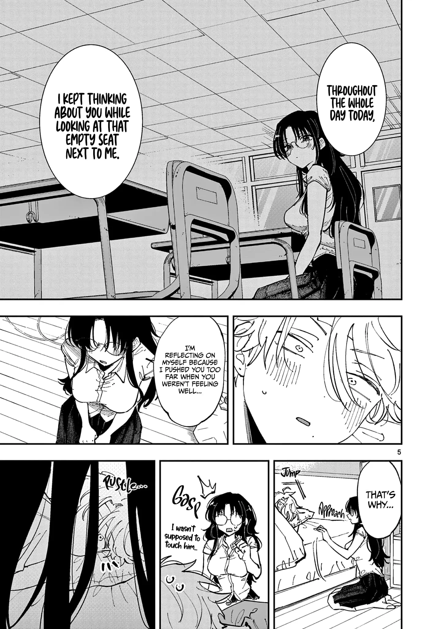Tonari no Seki no Yatsu ga Souiu Me de Mitekuru - Chapter 12 - Page 5