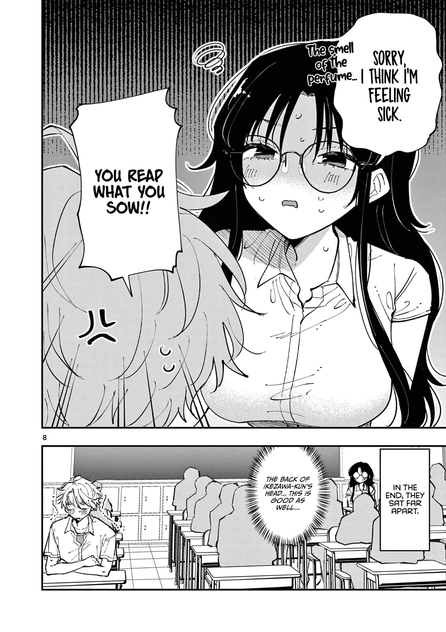 Tonari no Seki no Yatsu ga Souiu Me de Mitekuru - Chapter 13 - Page 8