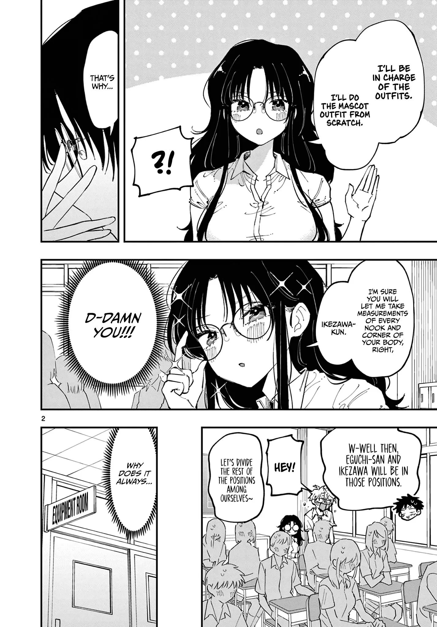 Tonari no Seki no Yatsu ga Souiu Me de Mitekuru - Chapter 14 - Page 2