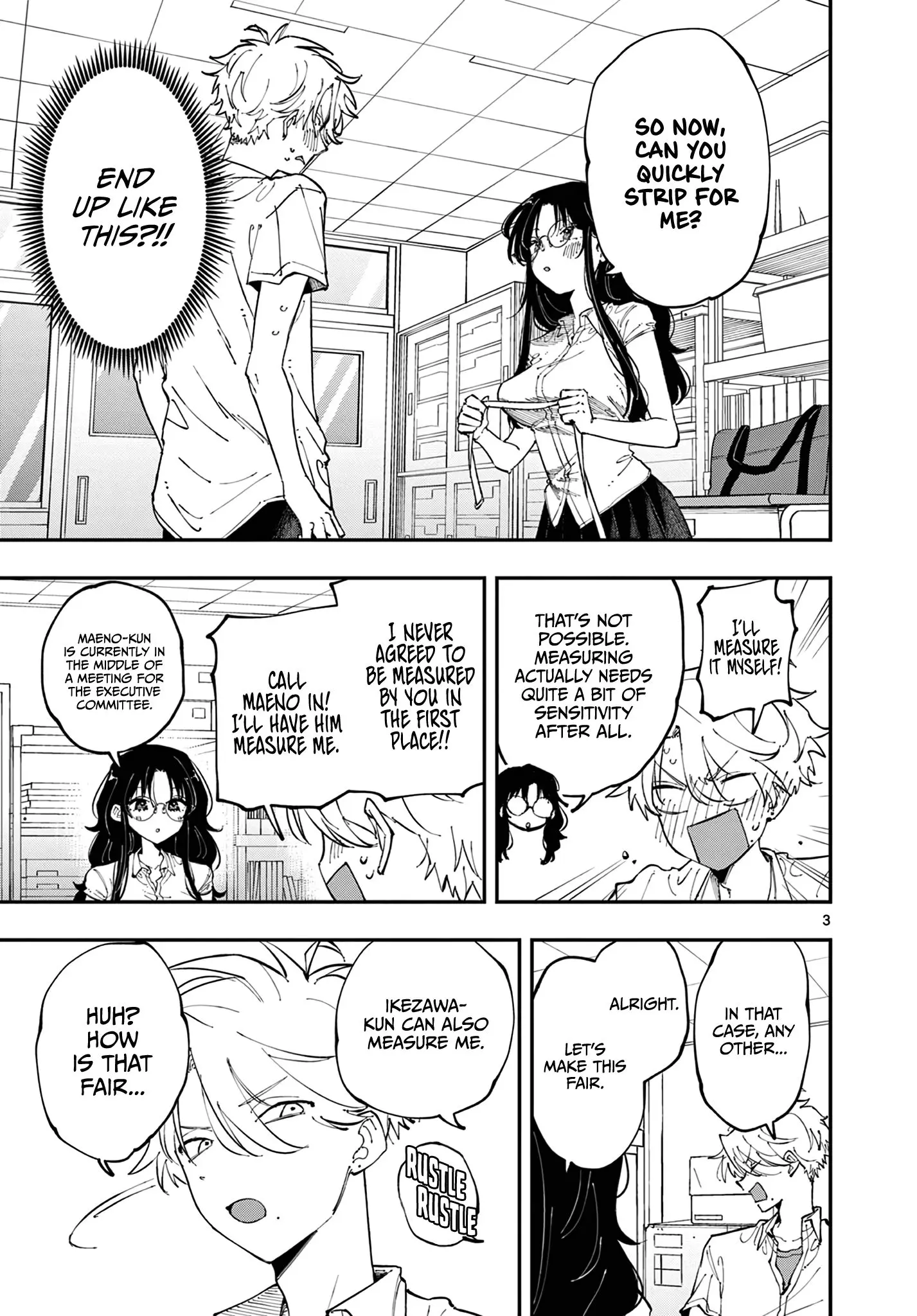 Tonari no Seki no Yatsu ga Souiu Me de Mitekuru - Chapter 14 - Page 3