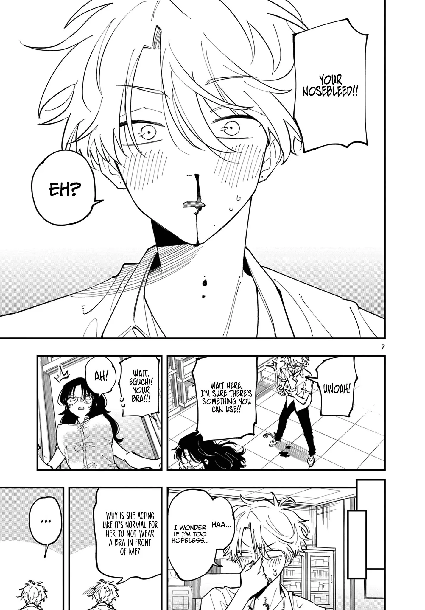Tonari no Seki no Yatsu ga Souiu Me de Mitekuru - Chapter 14 - Page 7
