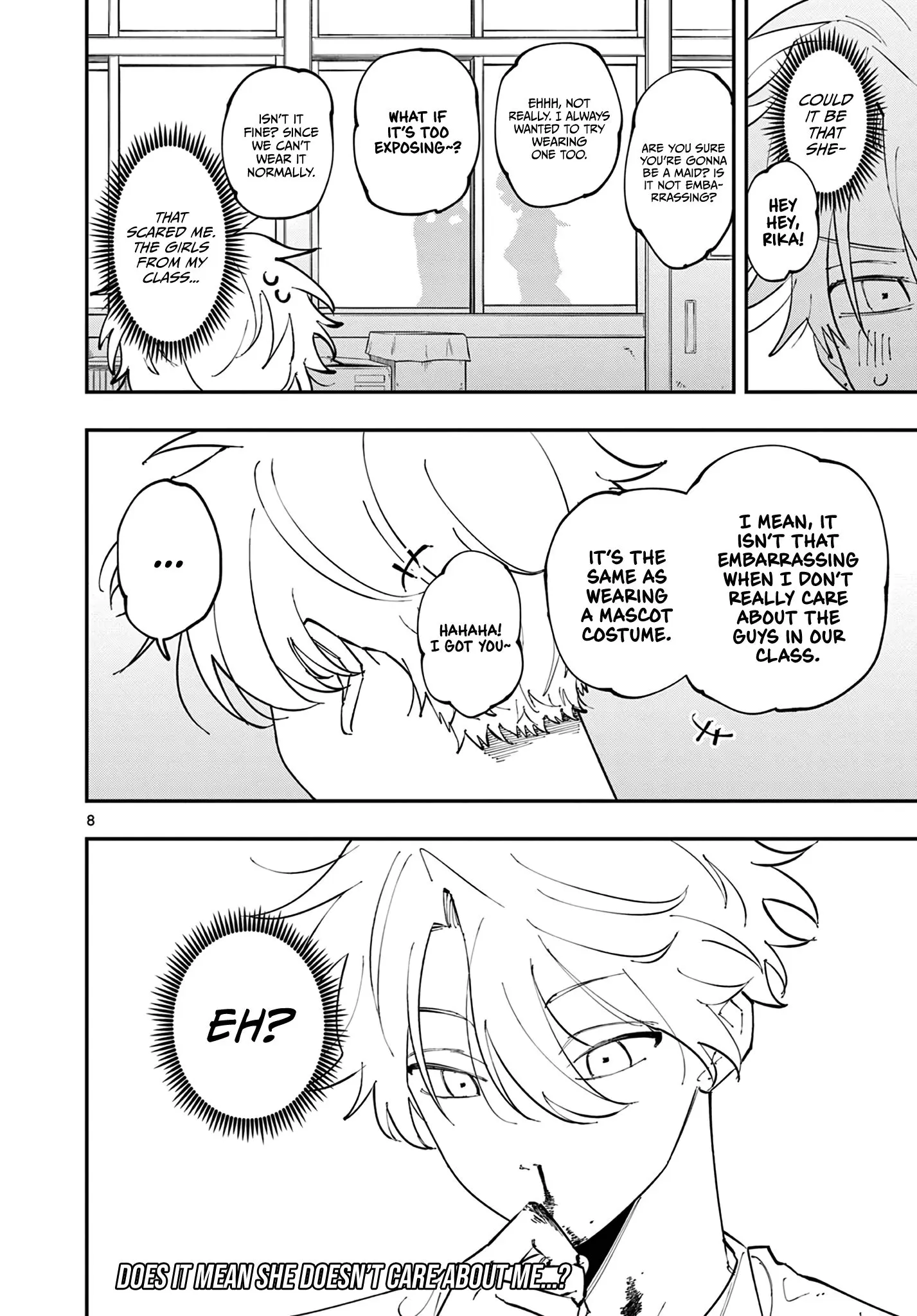 Tonari no Seki no Yatsu ga Souiu Me de Mitekuru - Chapter 14 - Page 8