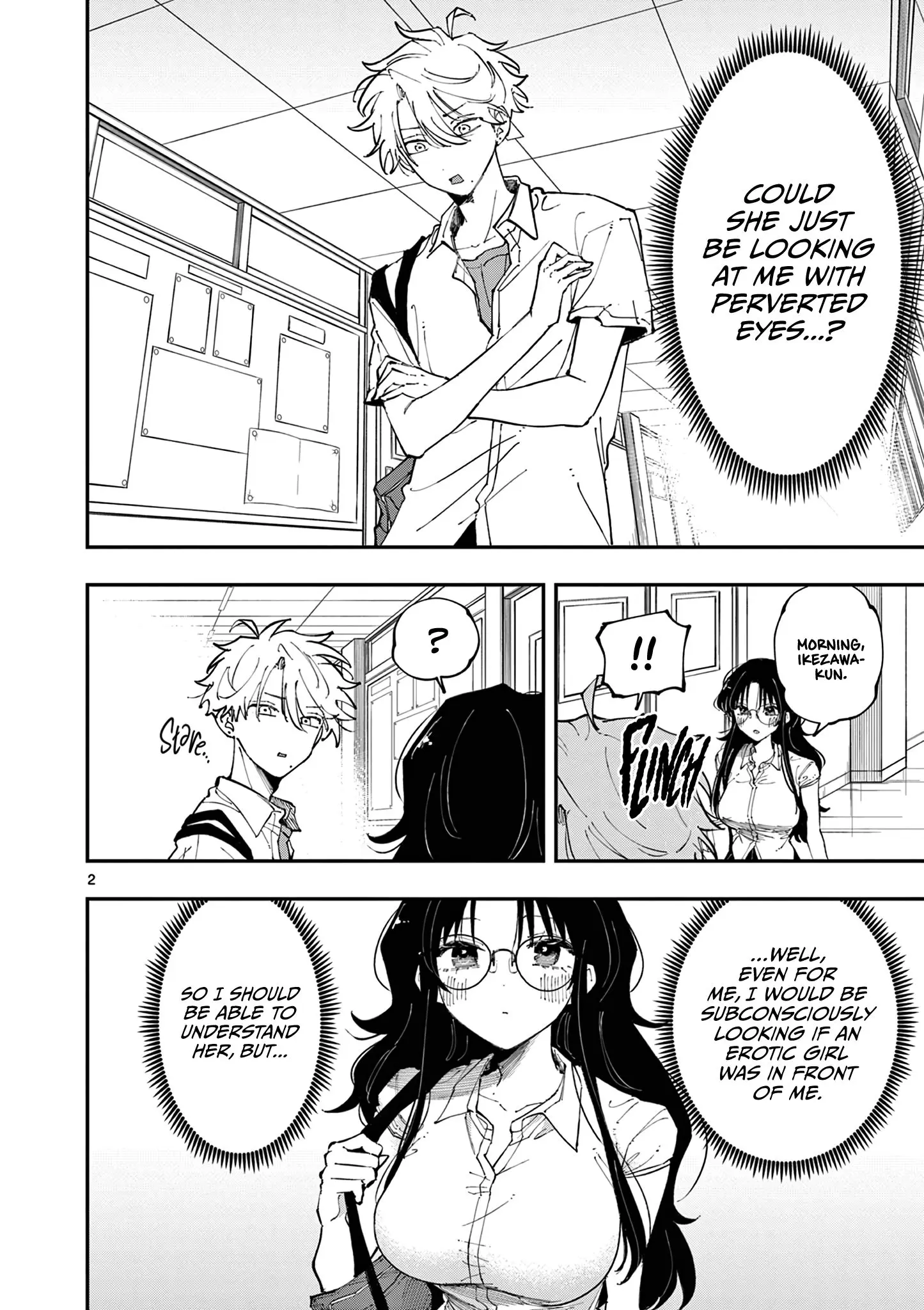 Tonari no Seki no Yatsu ga Souiu Me de Mitekuru - Chapter 15 - Page 2