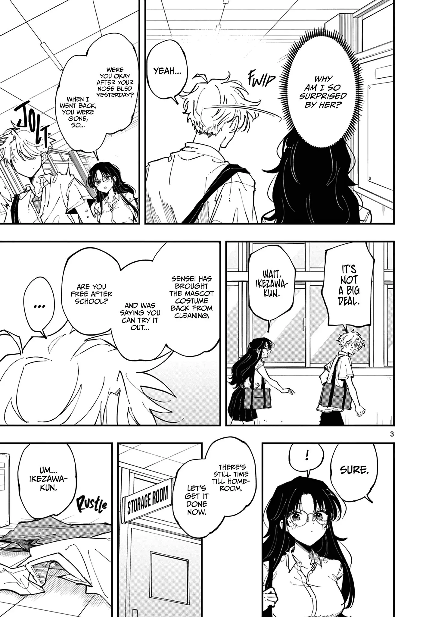 Tonari no Seki no Yatsu ga Souiu Me de Mitekuru - Chapter 15 - Page 3