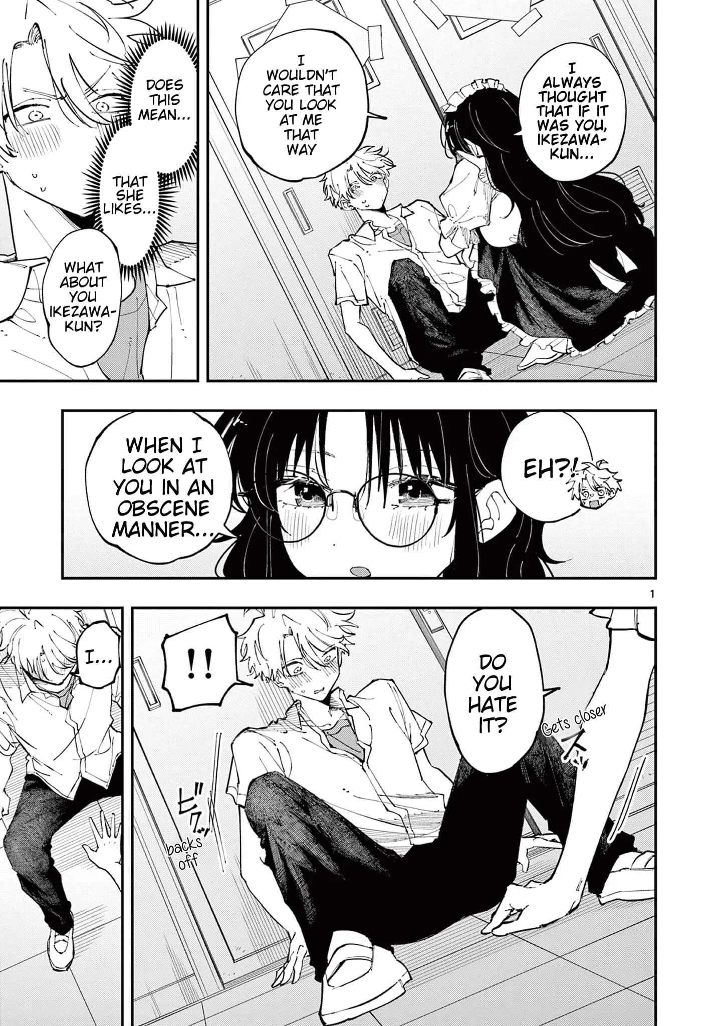 Tonari no Seki no Yatsu ga Souiu Me de Mitekuru - Chapter 17 - Page 1