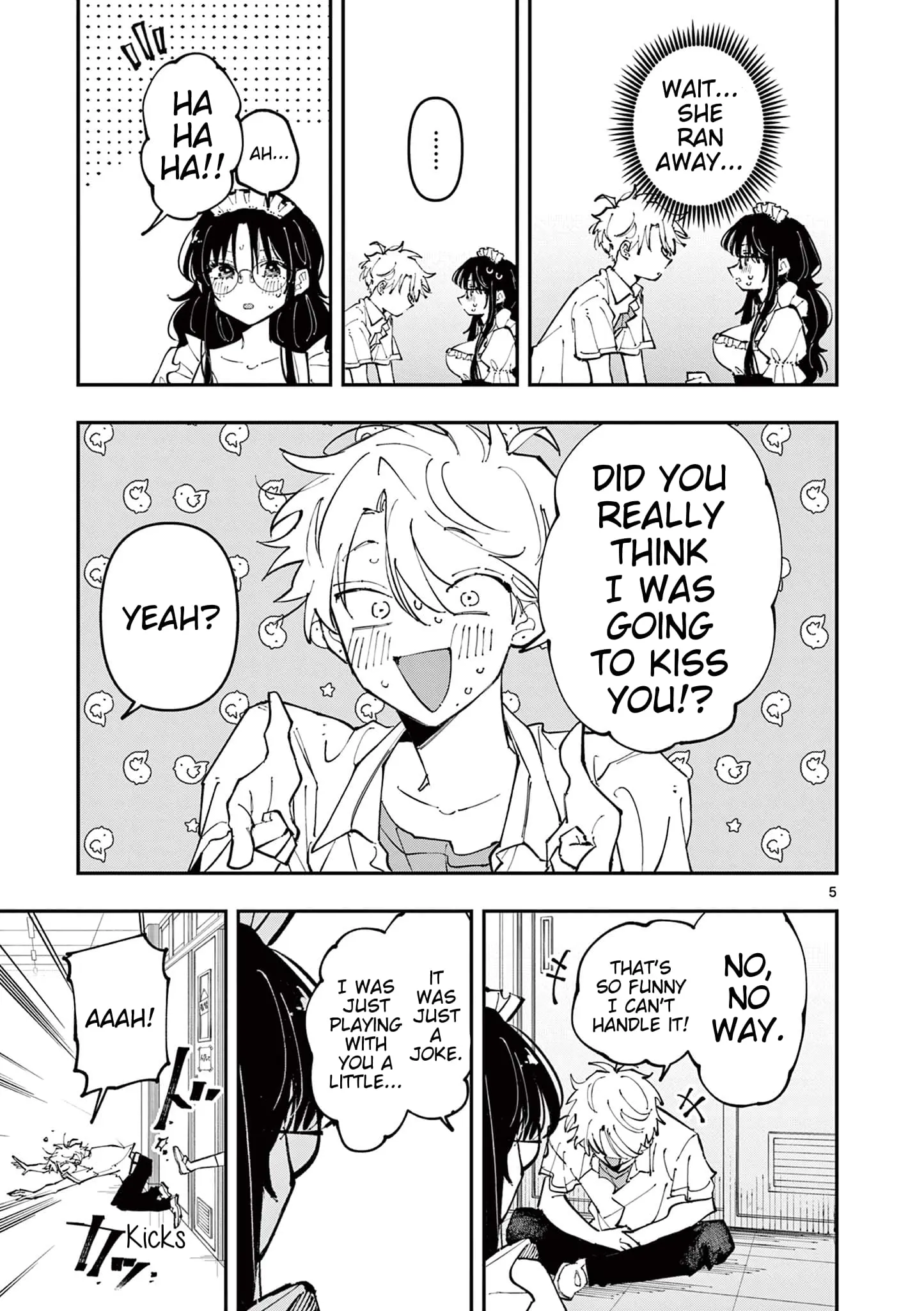 Tonari no Seki no Yatsu ga Souiu Me de Mitekuru - Chapter 17 - Page 5