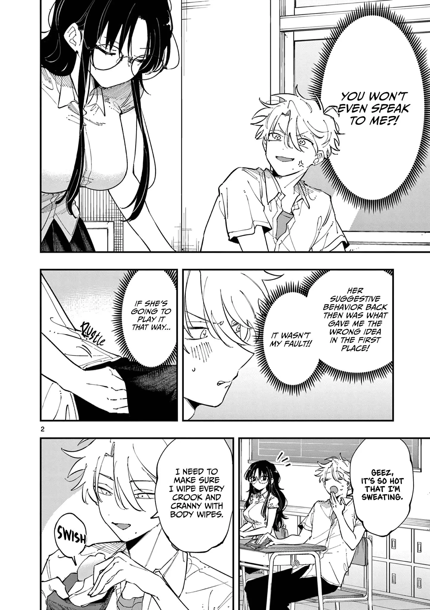 Tonari no Seki no Yatsu ga Souiu Me de Mitekuru - Chapter 18 - Page 2