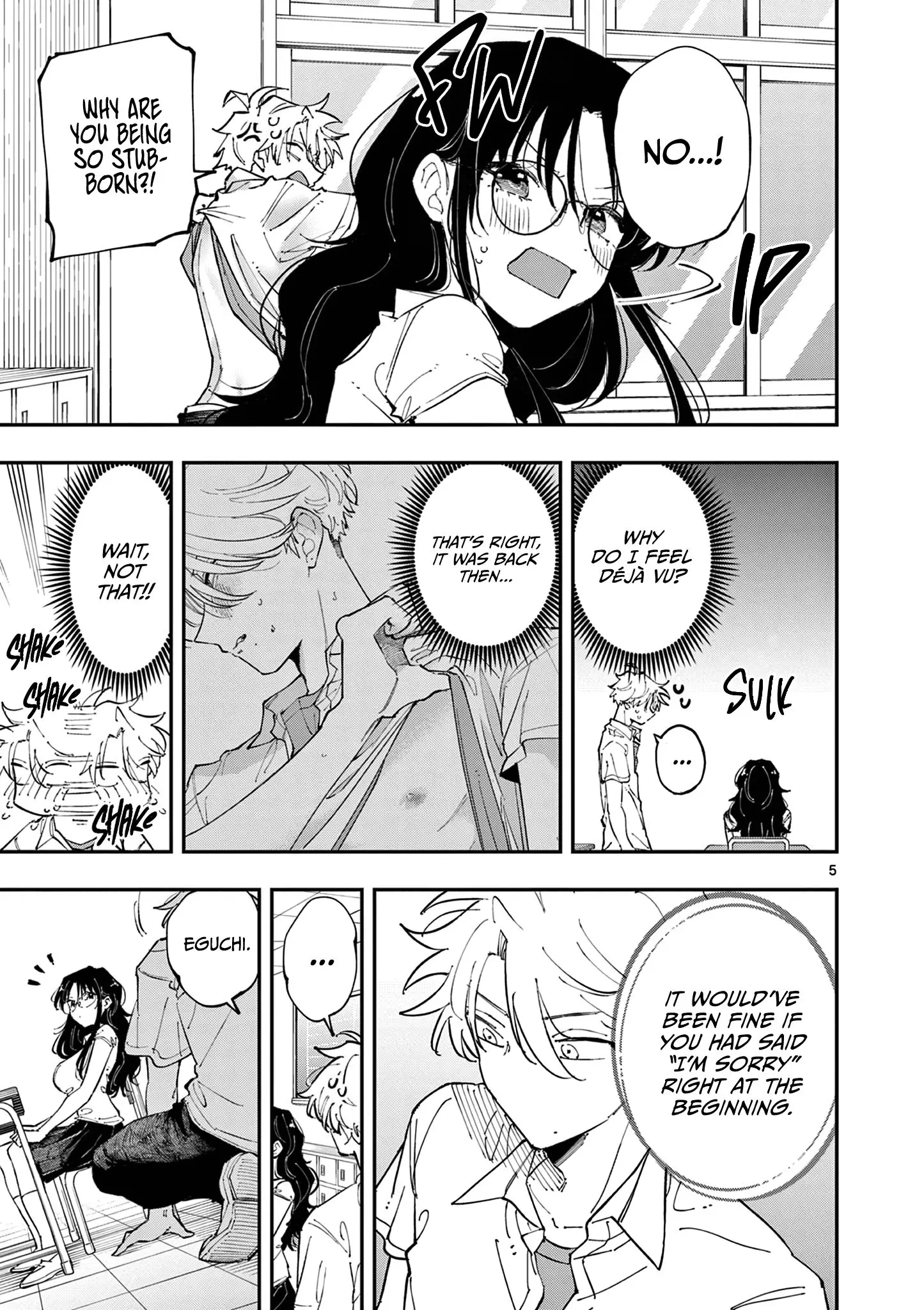 Tonari no Seki no Yatsu ga Souiu Me de Mitekuru - Chapter 18 - Page 5