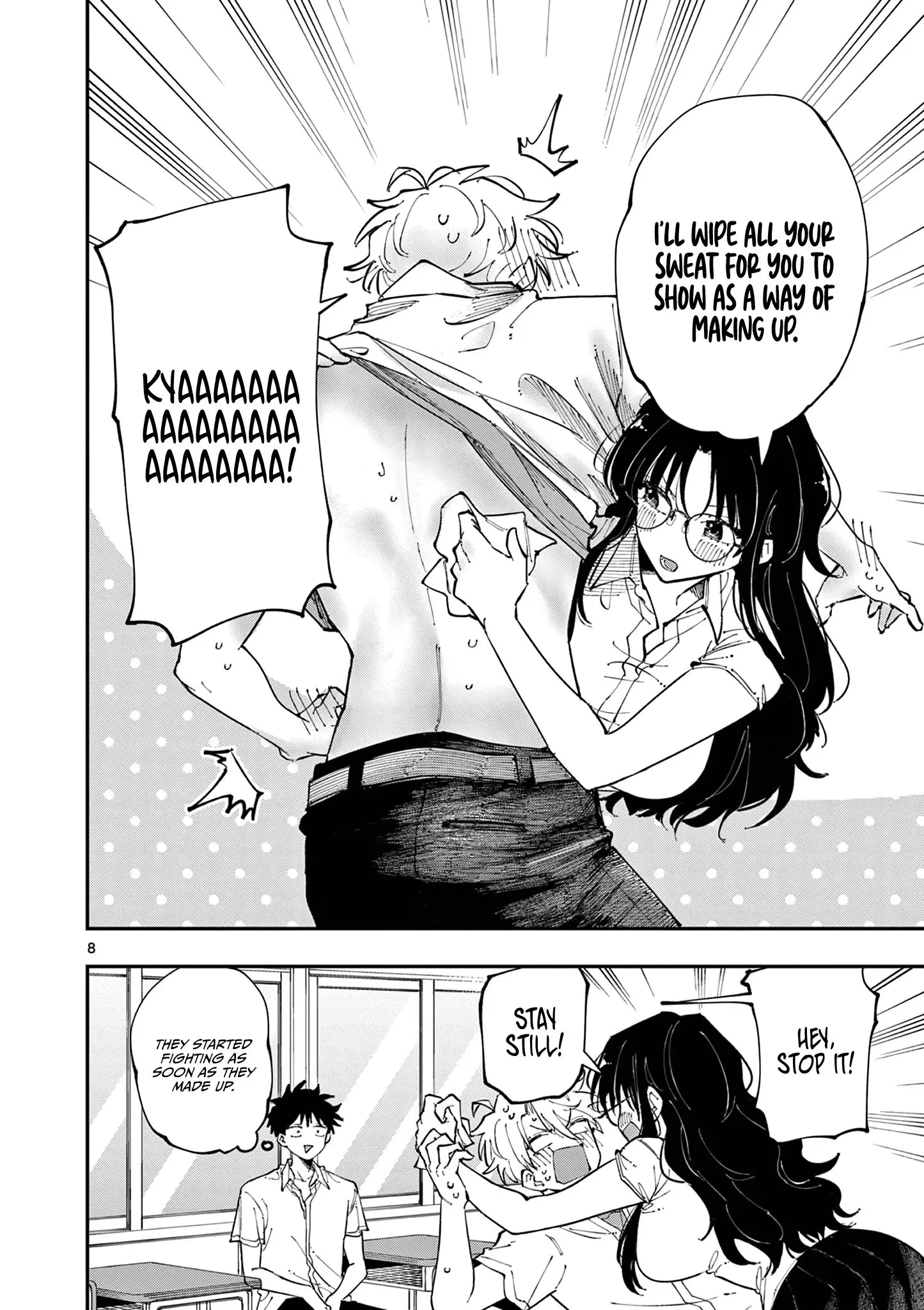 Tonari no Seki no Yatsu ga Souiu Me de Mitekuru - Chapter 18 - Page 8