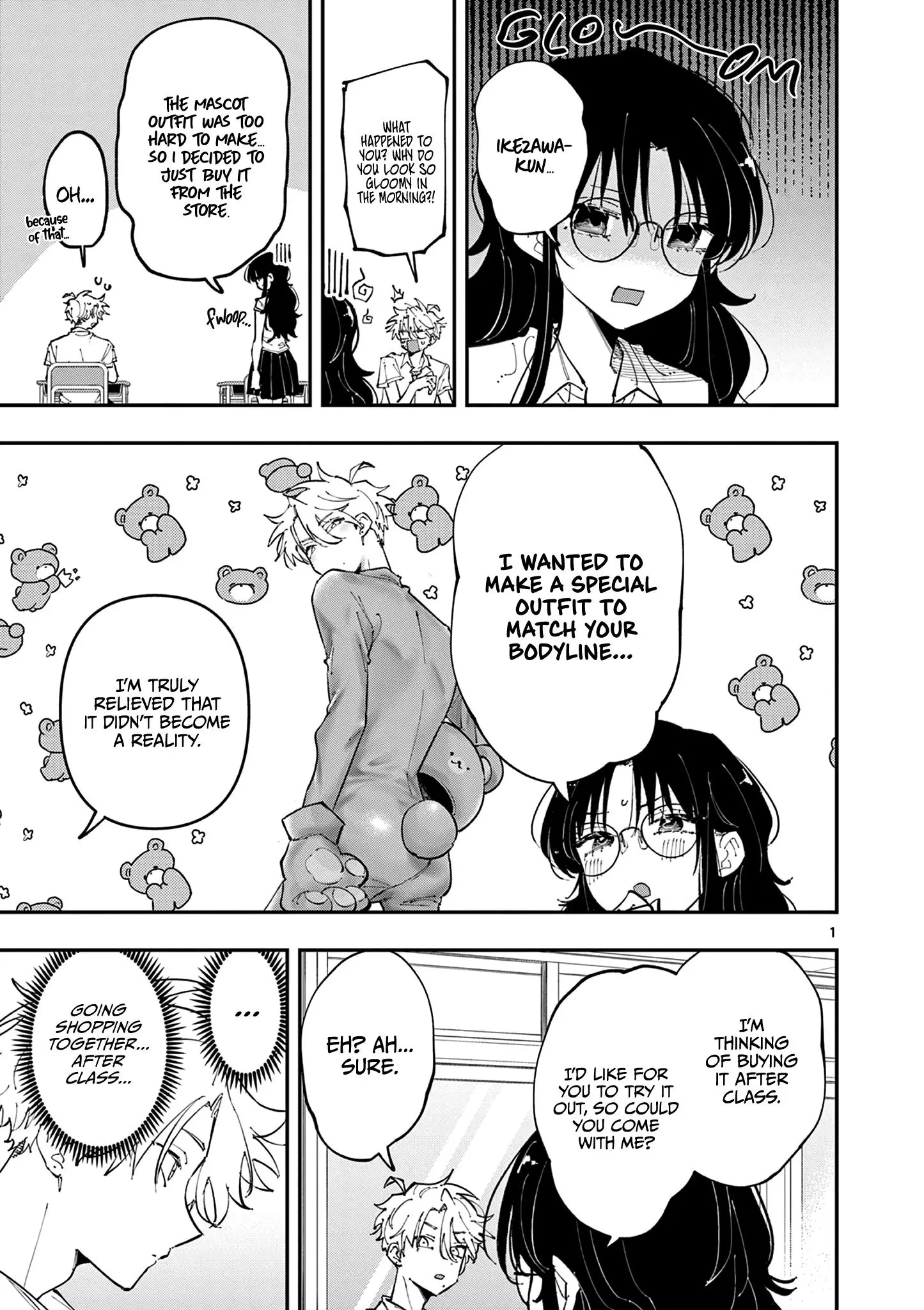 Tonari no Seki no Yatsu ga Souiu Me de Mitekuru - Chapter 19 - Page 1
