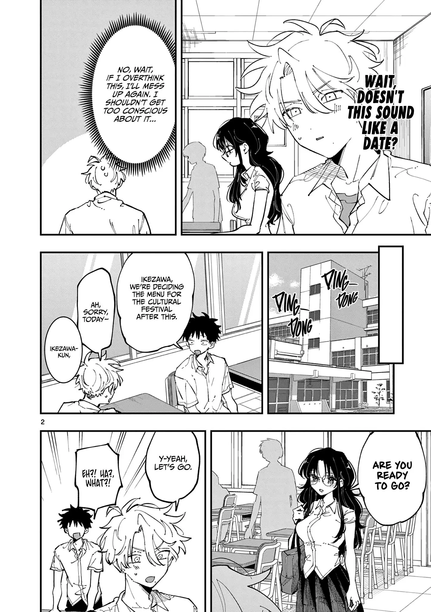 Tonari no Seki no Yatsu ga Souiu Me de Mitekuru - Chapter 19 - Page 2