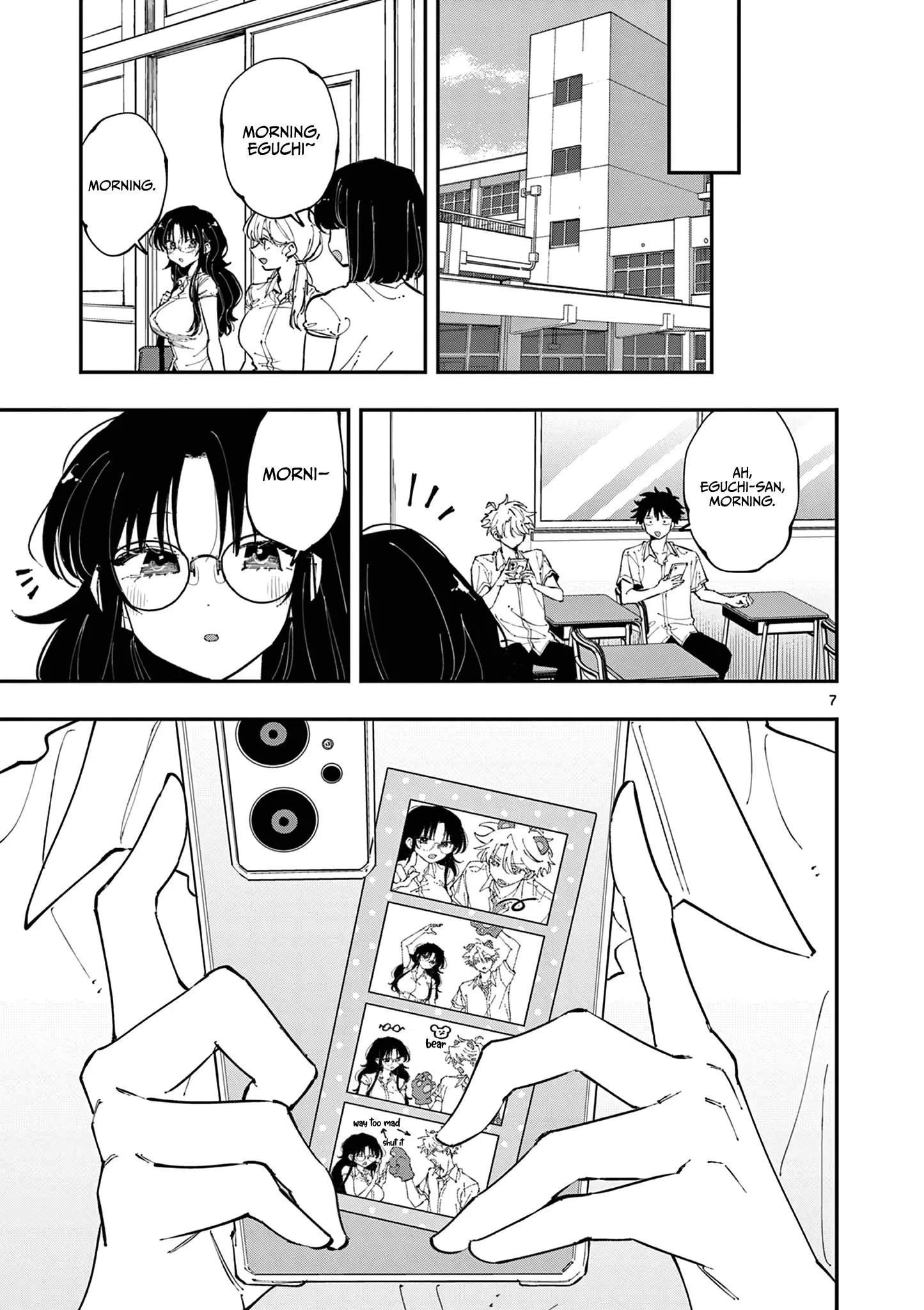 Tonari no Seki no Yatsu ga Souiu Me de Mitekuru - Chapter 21 - Page 7