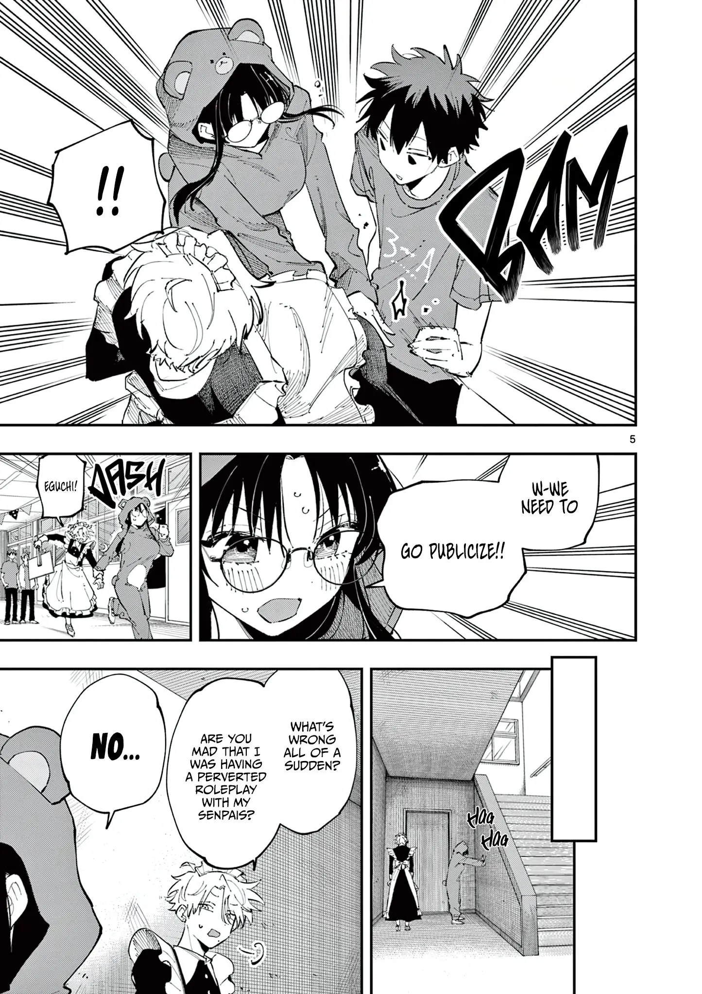 Tonari no Seki no Yatsu ga Souiu Me de Mitekuru - Chapter 22 - Page 5