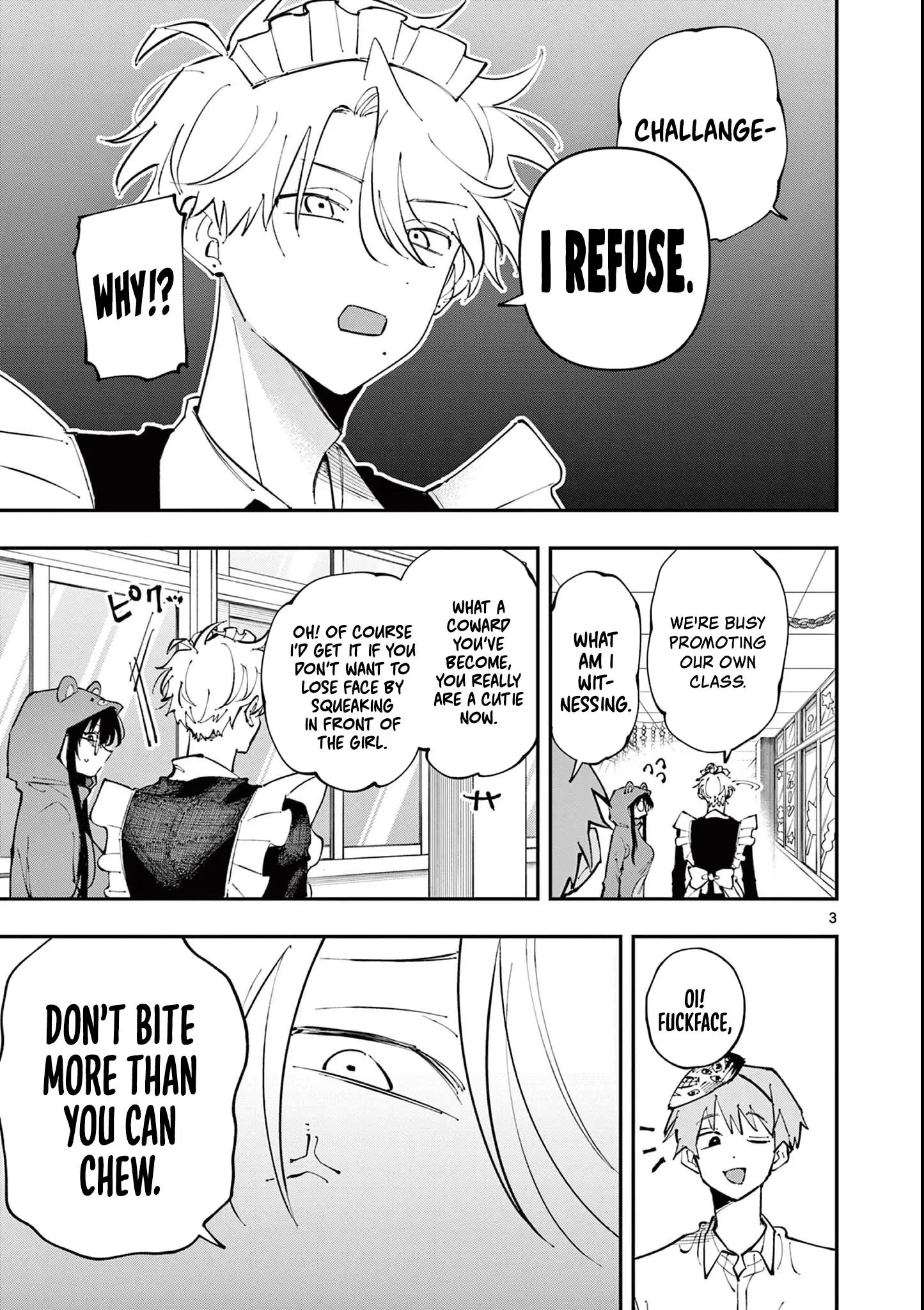 Tonari no Seki no Yatsu ga Souiu Me de Mitekuru - Chapter 24 - Page 3