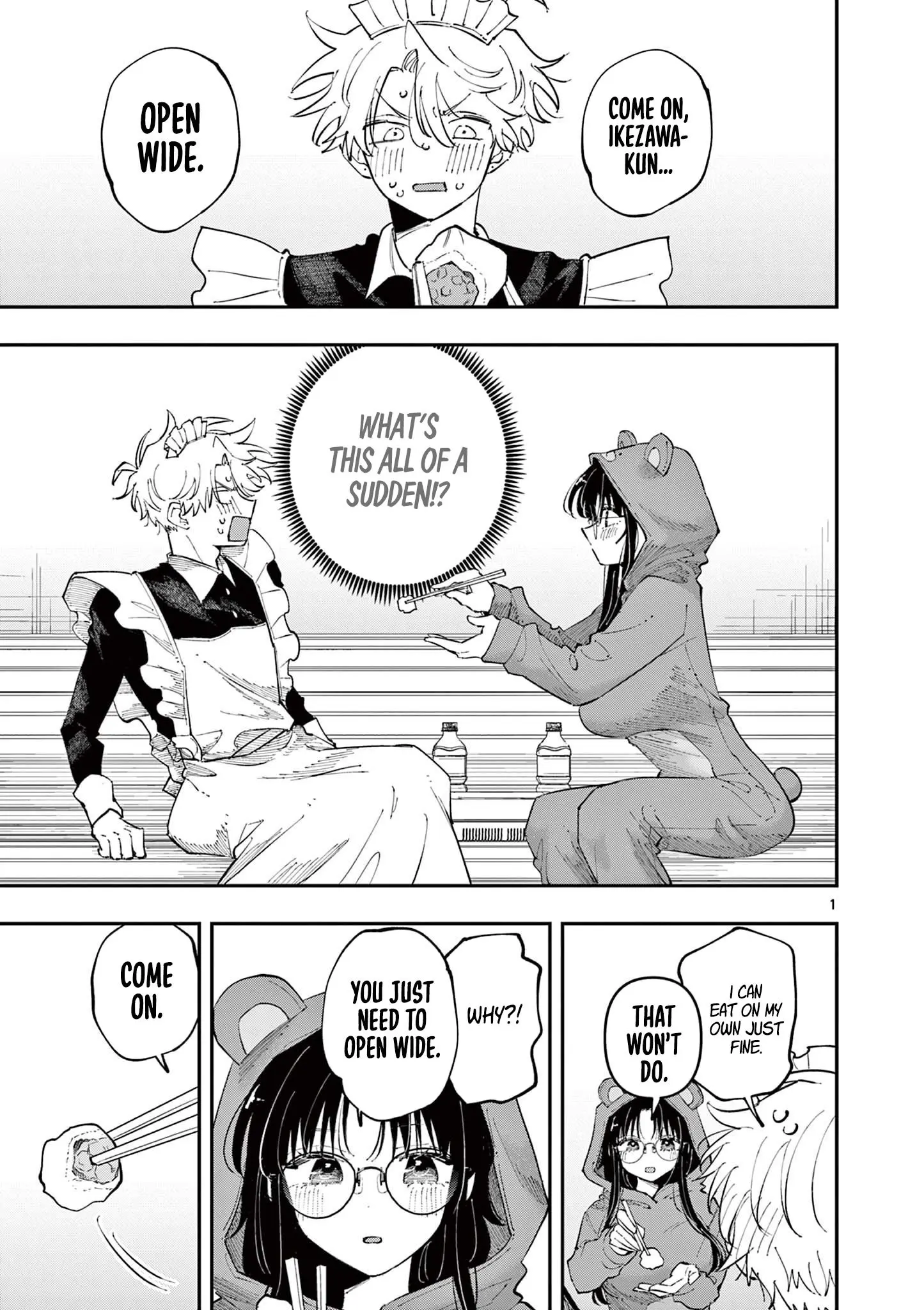 Tonari no Seki no Yatsu ga Souiu Me de Mitekuru - Chapter 28 - Page 1
