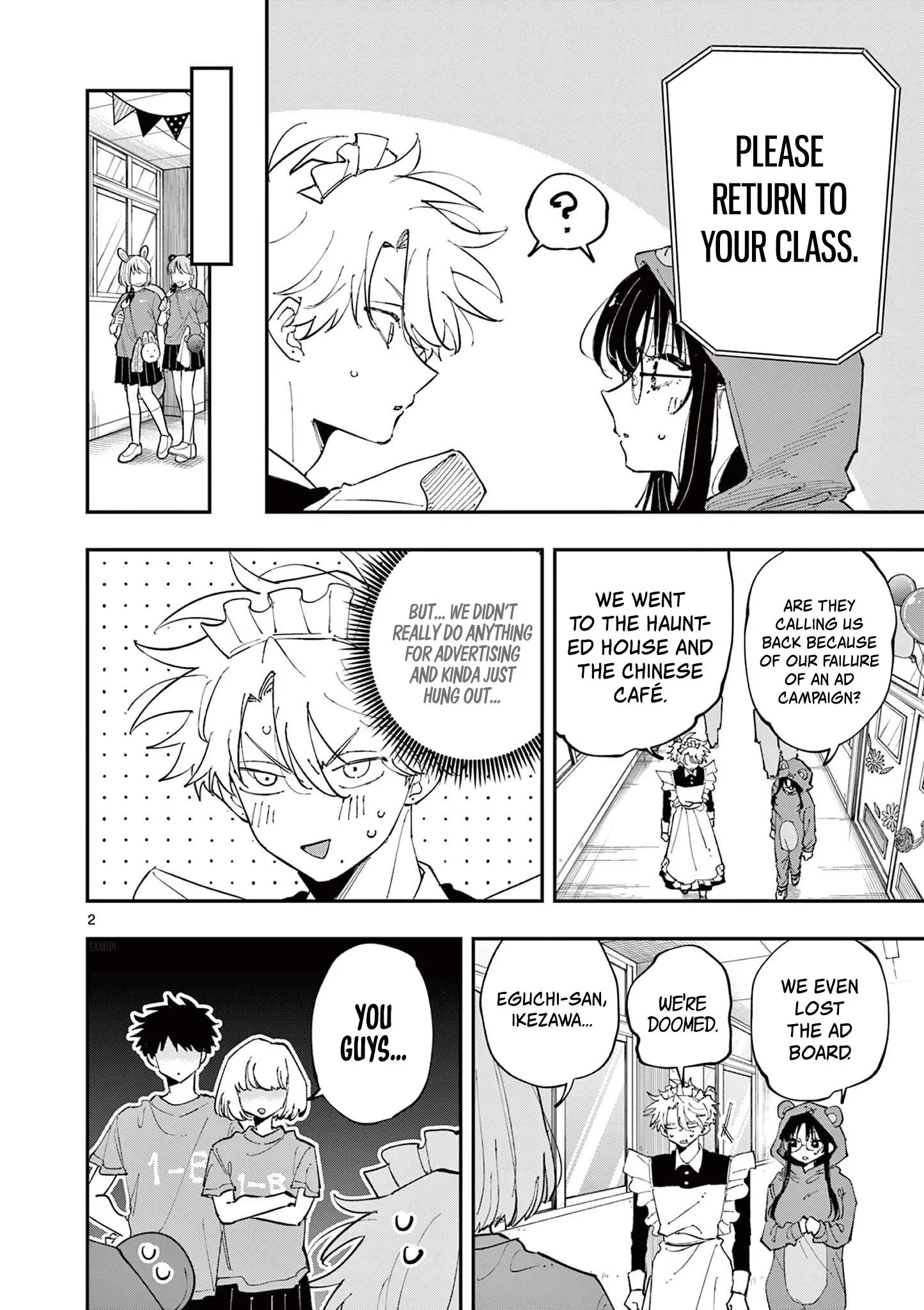 Tonari no Seki no Yatsu ga Souiu Me de Mitekuru - Chapter 30 - Page 2