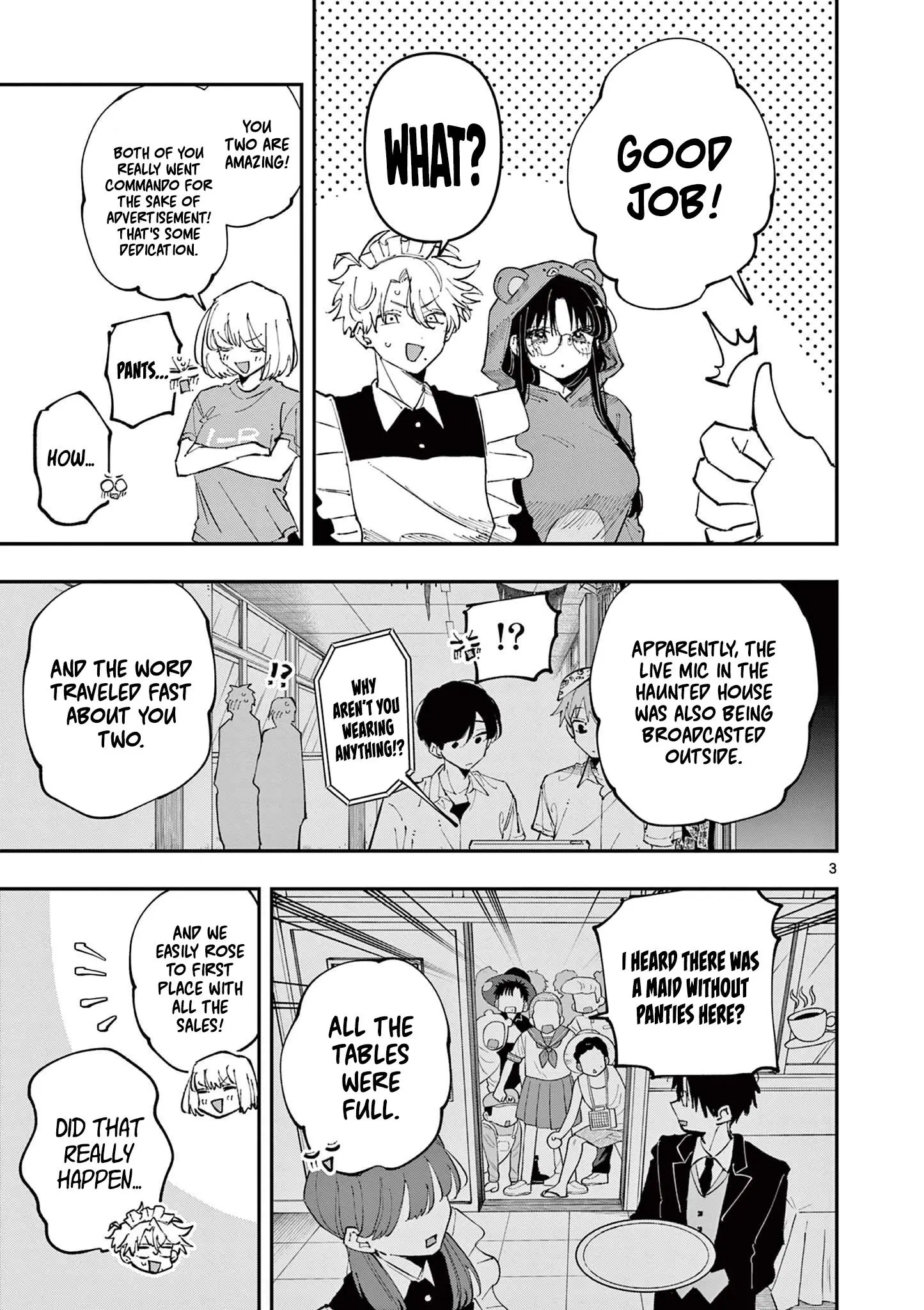 Tonari no Seki no Yatsu ga Souiu Me de Mitekuru - Chapter 30 - Page 3