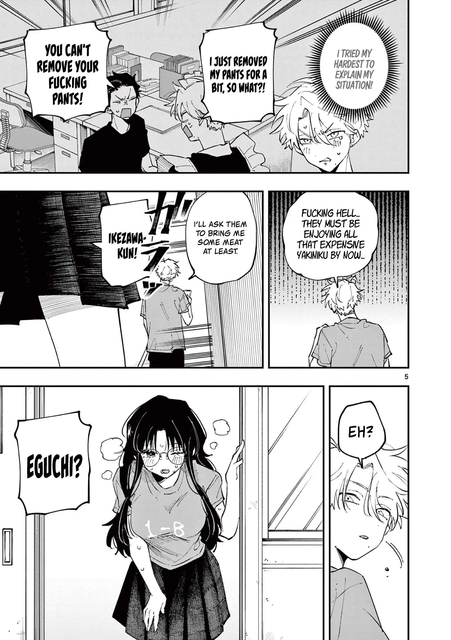 Tonari no Seki no Yatsu ga Souiu Me de Mitekuru - Chapter 30 - Page 5