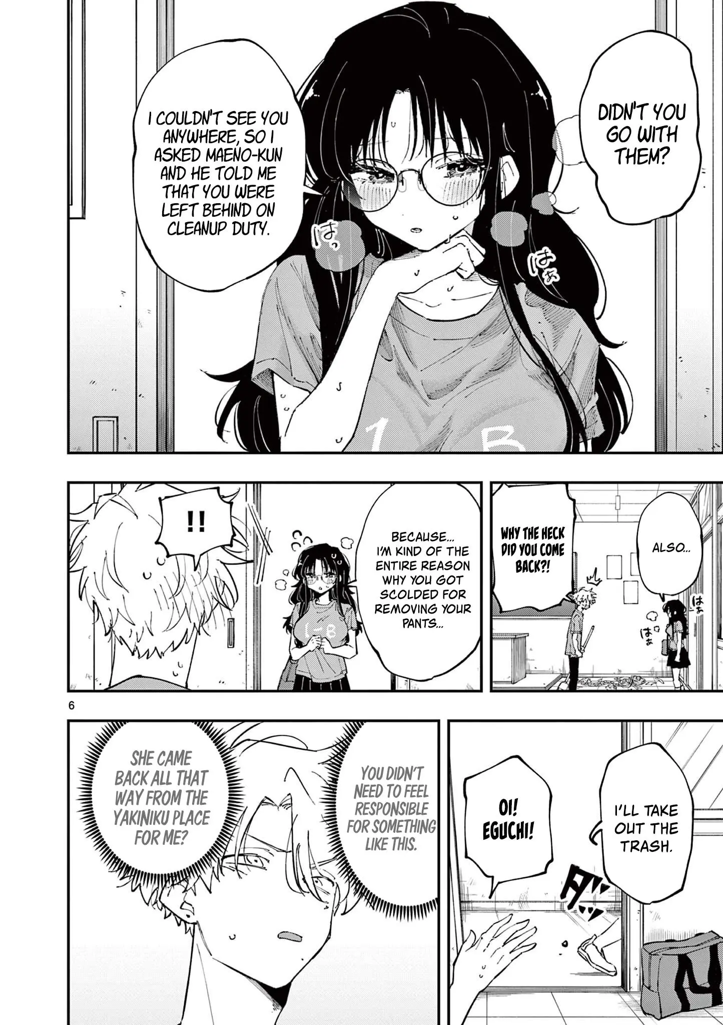 Tonari no Seki no Yatsu ga Souiu Me de Mitekuru - Chapter 30 - Page 6