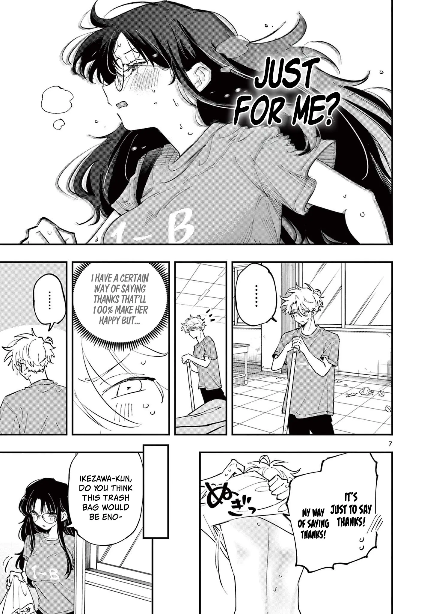 Tonari no Seki no Yatsu ga Souiu Me de Mitekuru - Chapter 30 - Page 7