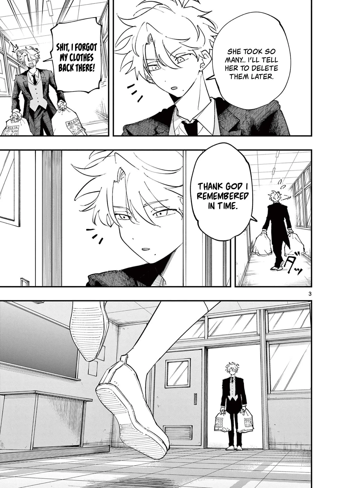 Tonari no Seki no Yatsu ga Souiu Me de Mitekuru - Chapter 32 - Page 3