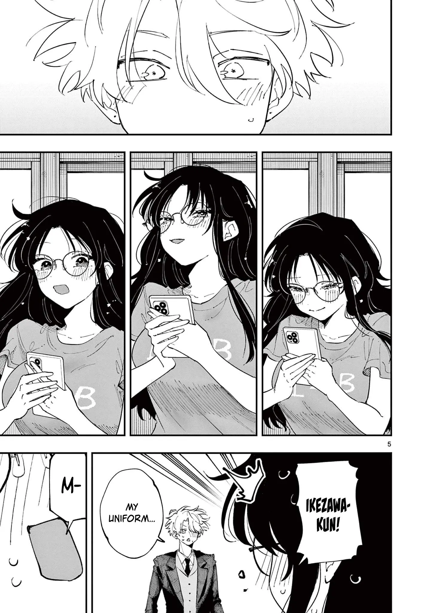 Tonari no Seki no Yatsu ga Souiu Me de Mitekuru - Chapter 32 - Page 5
