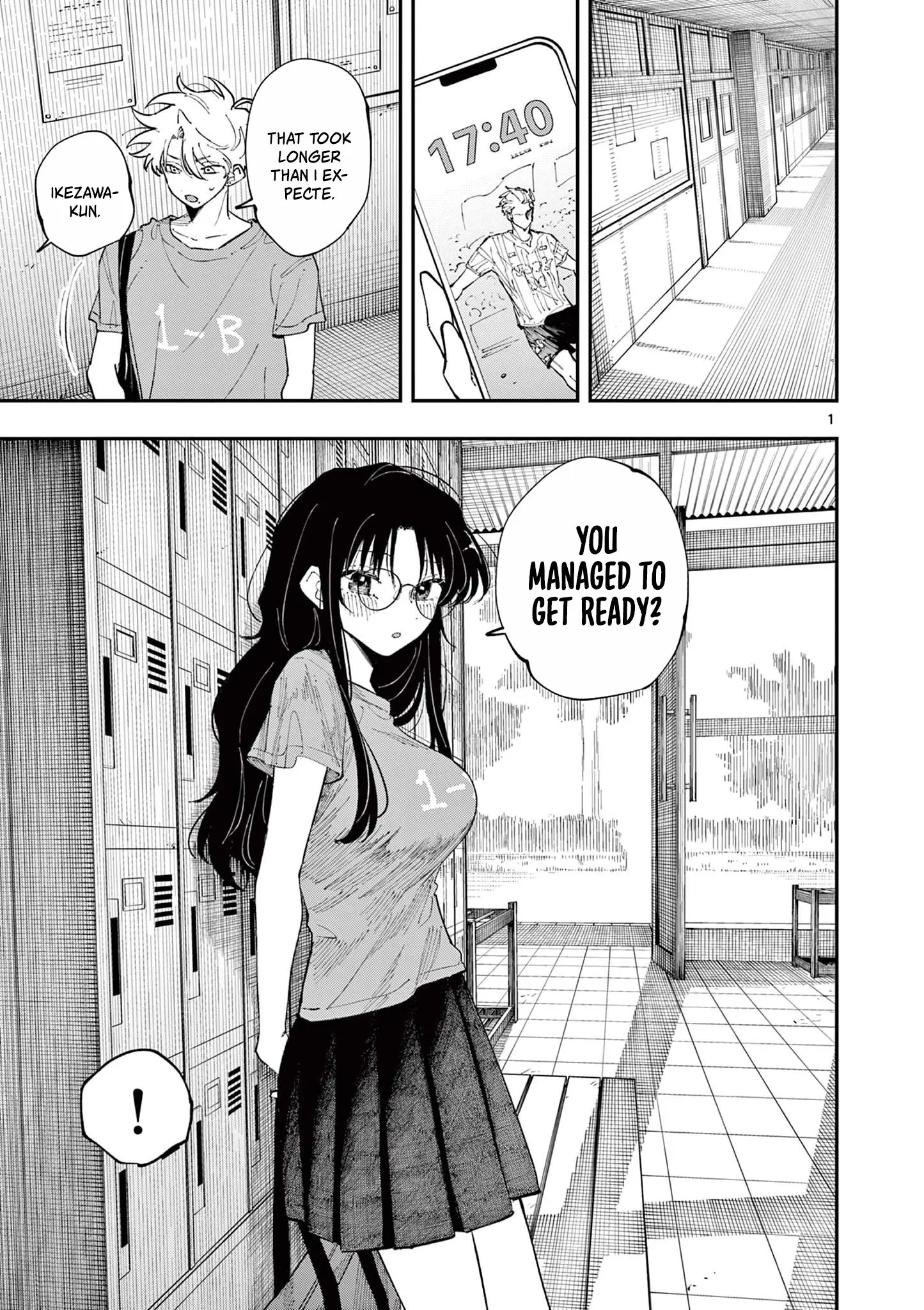 Tonari no Seki no Yatsu ga Souiu Me de Mitekuru - Chapter 33 - Page 1