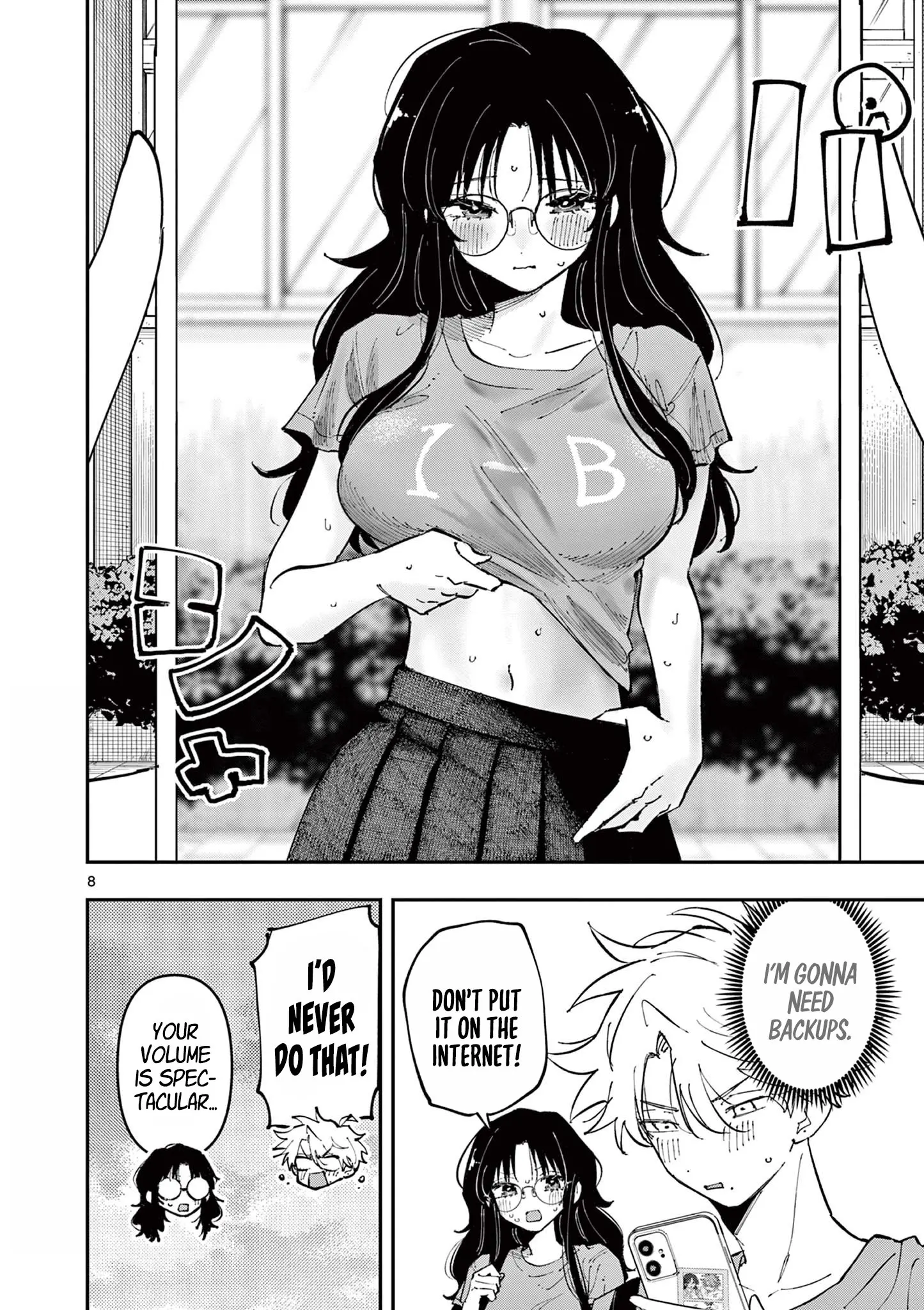 Tonari no Seki no Yatsu ga Souiu Me de Mitekuru - Chapter 33 - Page 8
