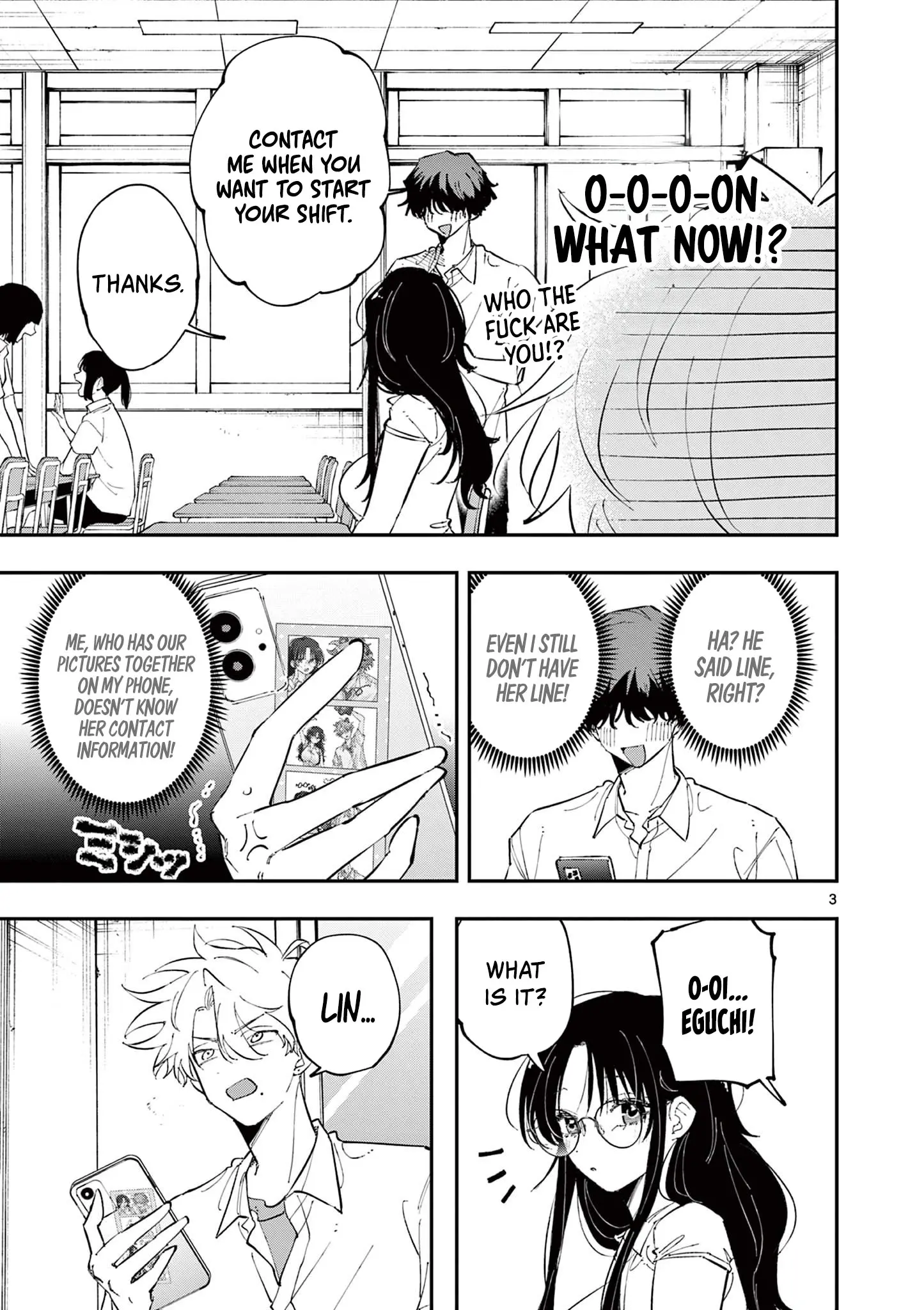 Tonari no Seki no Yatsu ga Souiu Me de Mitekuru - Chapter 35 - Page 3
