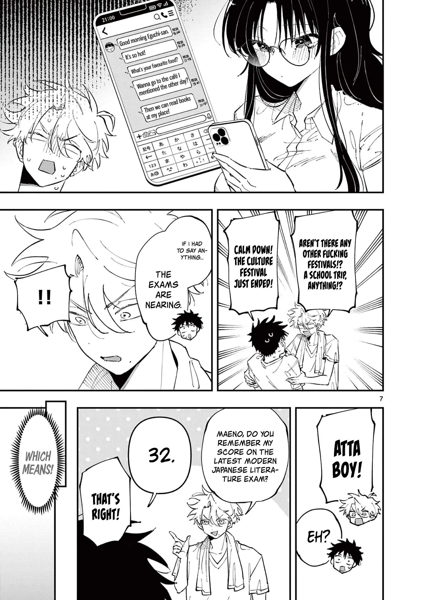 Tonari no Seki no Yatsu ga Souiu Me de Mitekuru - Chapter 35 - Page 7