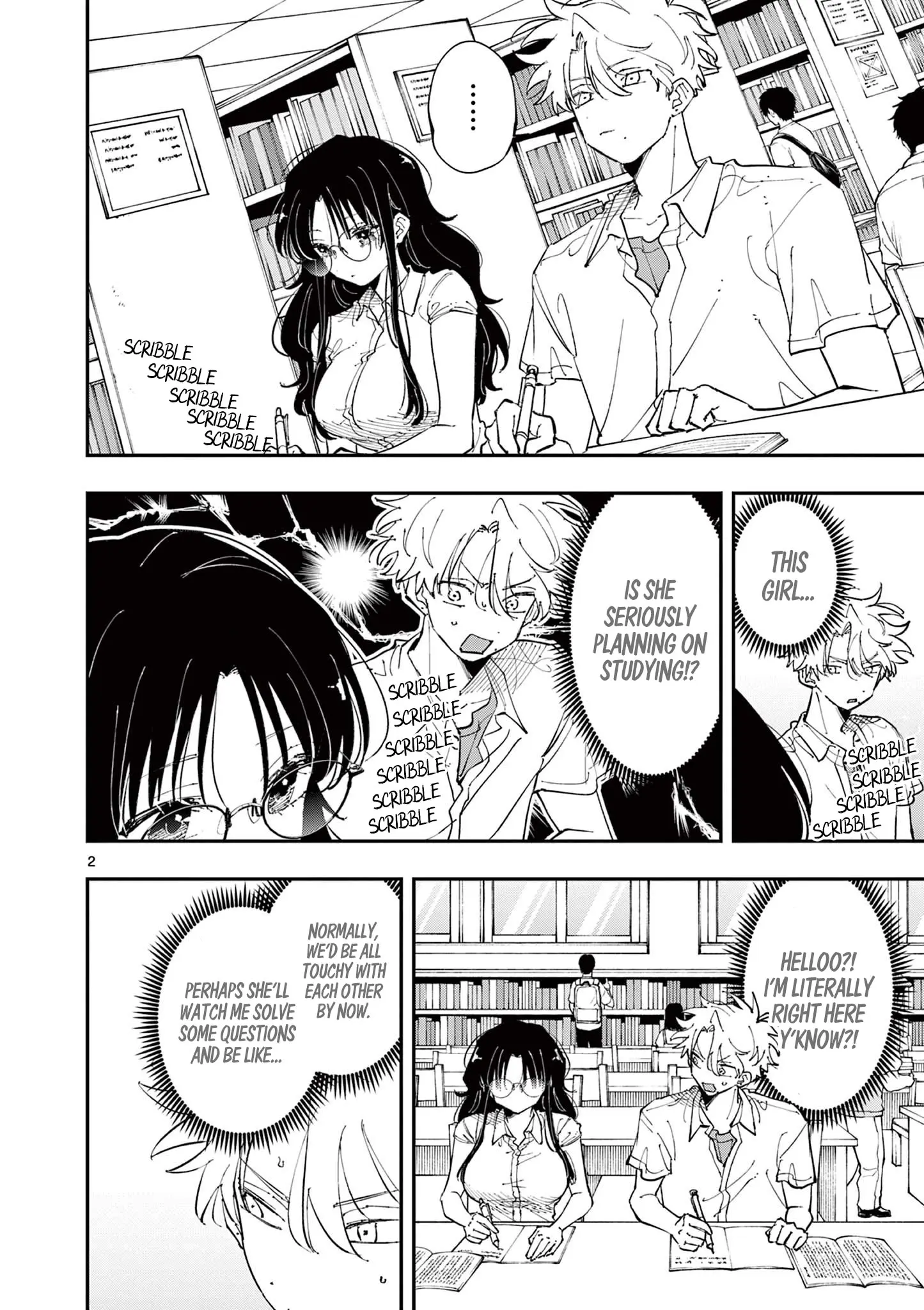 Tonari no Seki no Yatsu ga Souiu Me de Mitekuru - Chapter 36 - Page 2