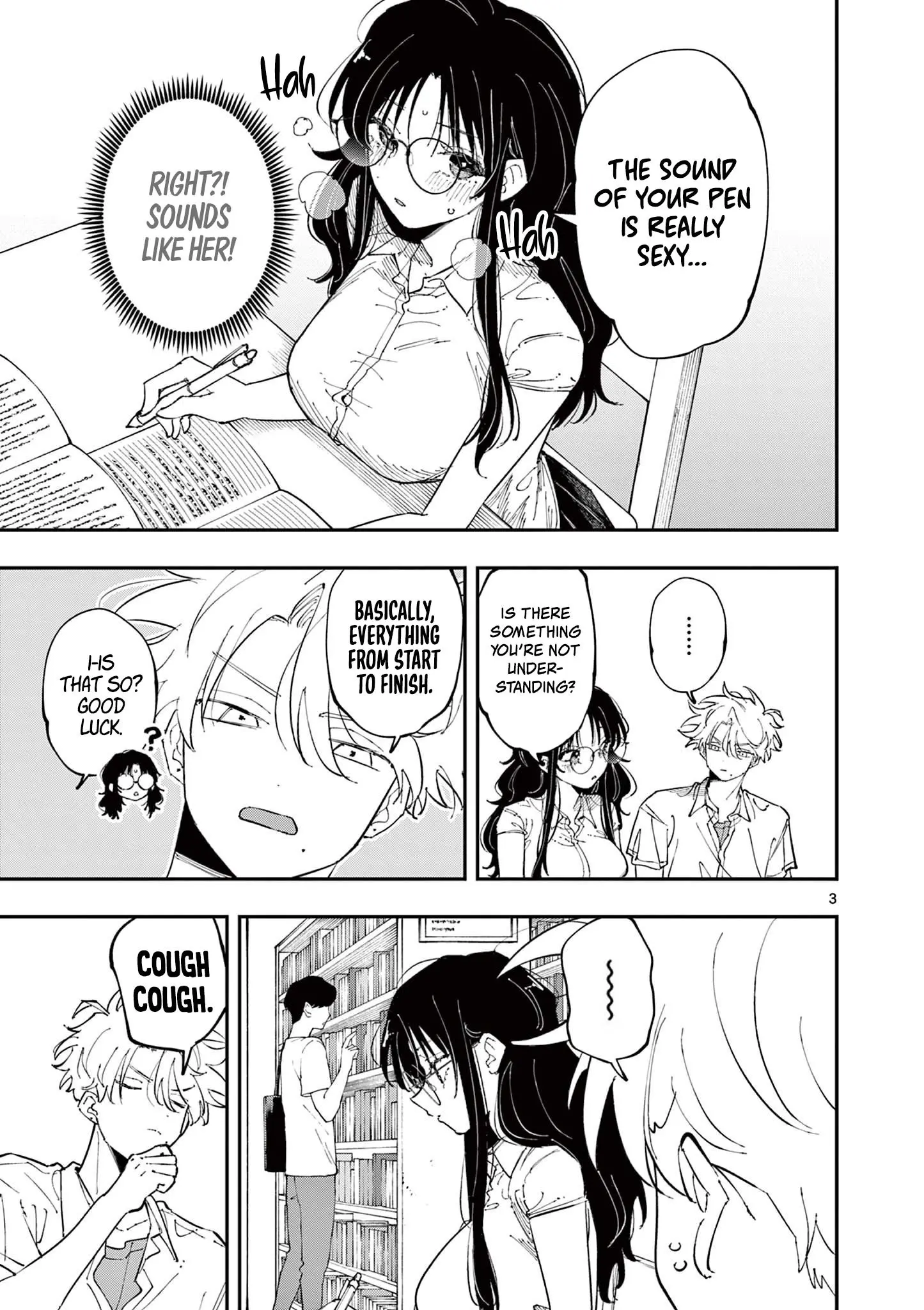 Tonari no Seki no Yatsu ga Souiu Me de Mitekuru - Chapter 36 - Page 3