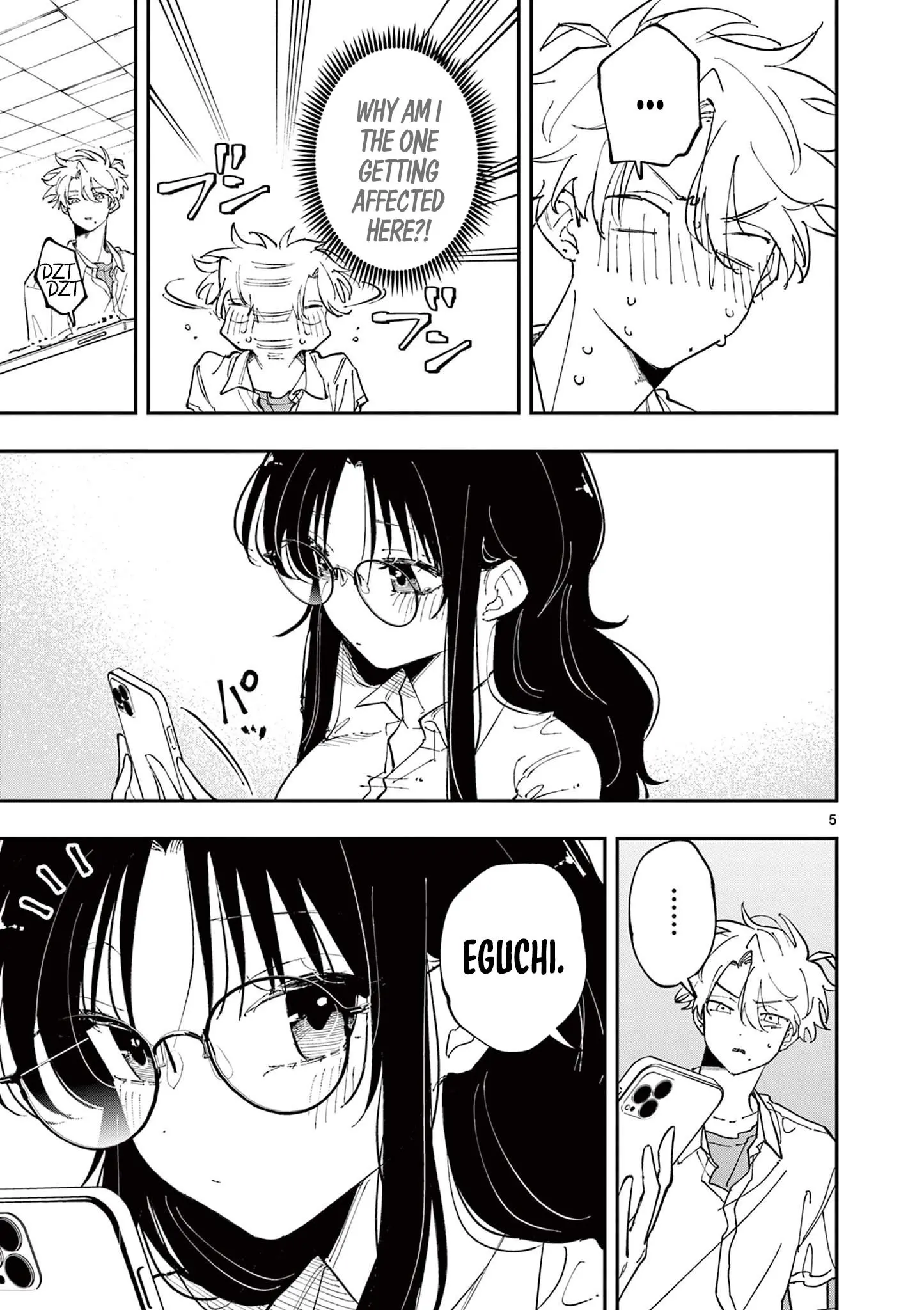Tonari no Seki no Yatsu ga Souiu Me de Mitekuru - Chapter 36 - Page 5