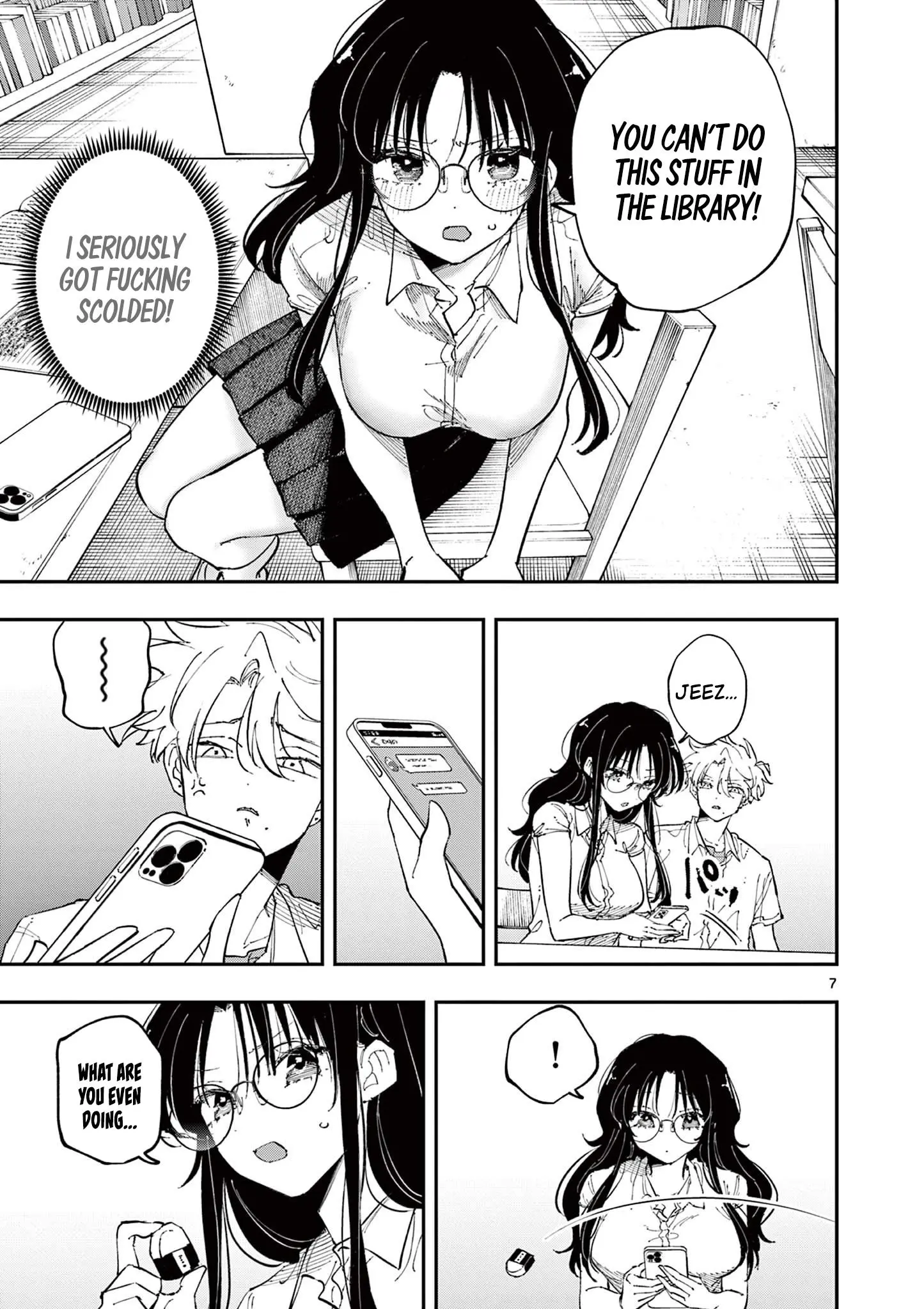 Tonari no Seki no Yatsu ga Souiu Me de Mitekuru - Chapter 36 - Page 7