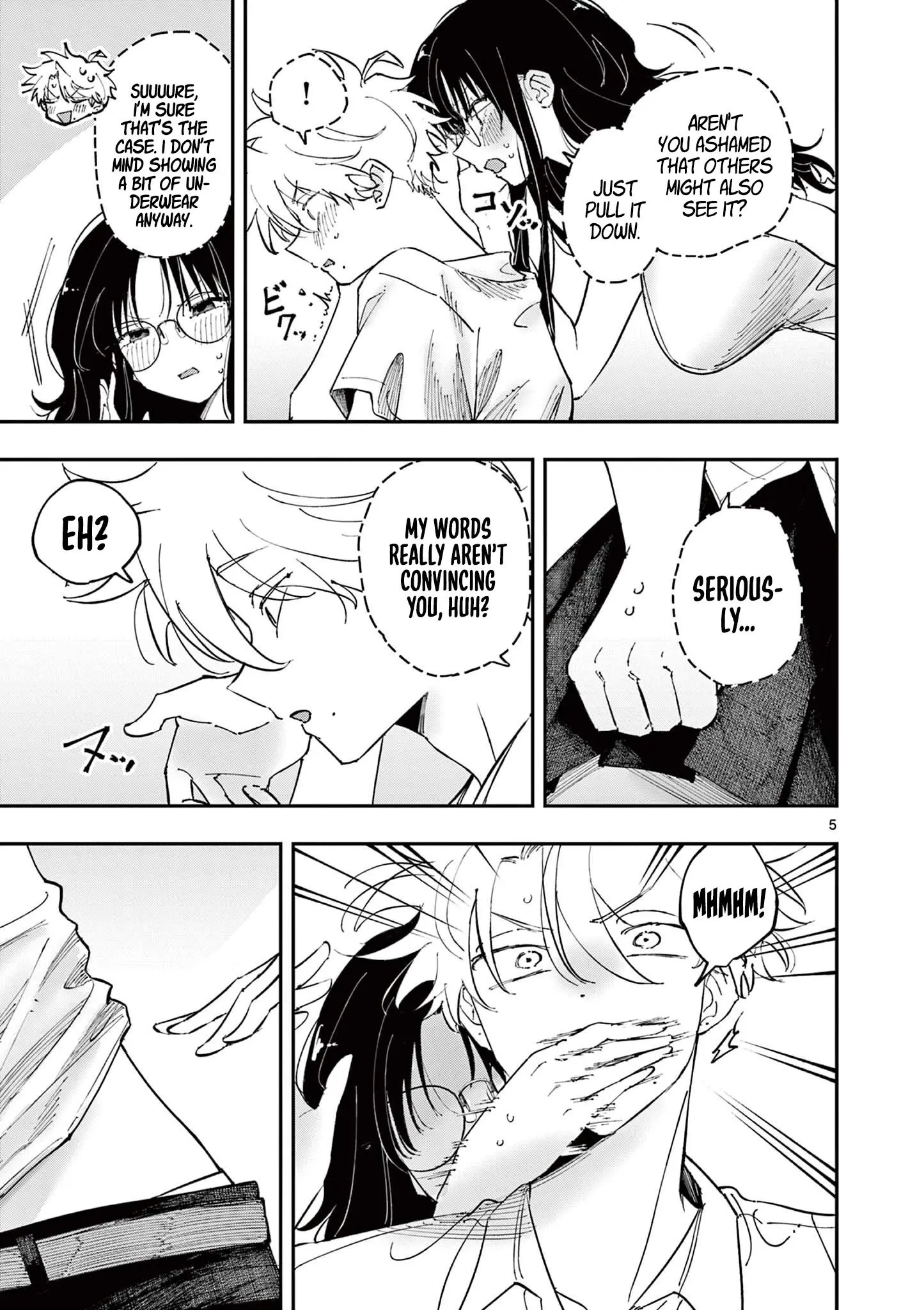 Tonari no Seki no Yatsu ga Souiu Me de Mitekuru - Chapter 37 - Page 5