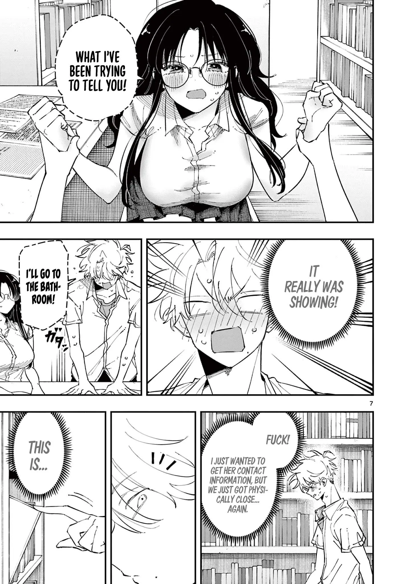 Tonari no Seki no Yatsu ga Souiu Me de Mitekuru - Chapter 37 - Page 7
