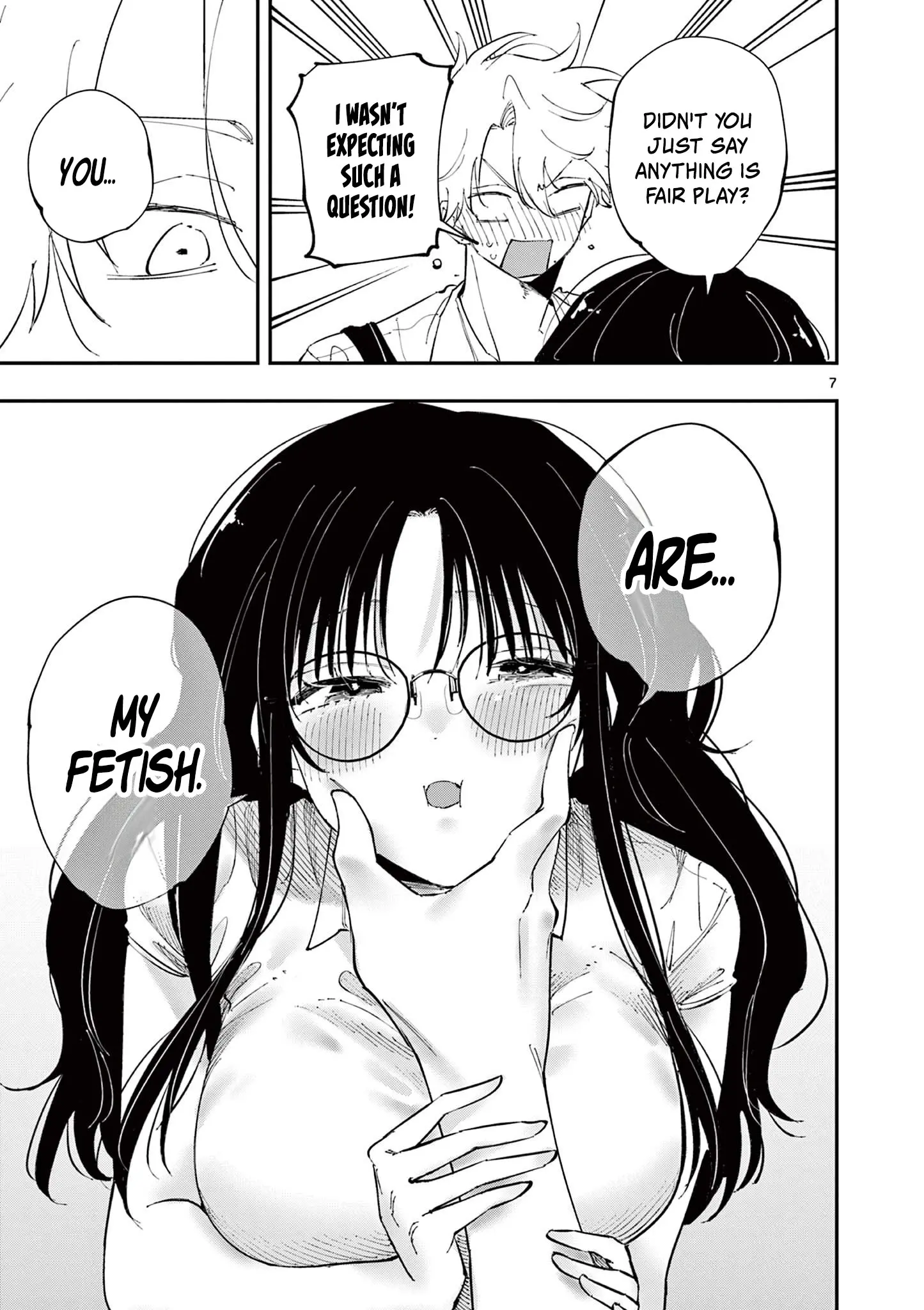 Tonari no Seki no Yatsu ga Souiu Me de Mitekuru - Chapter 39 - Page 7