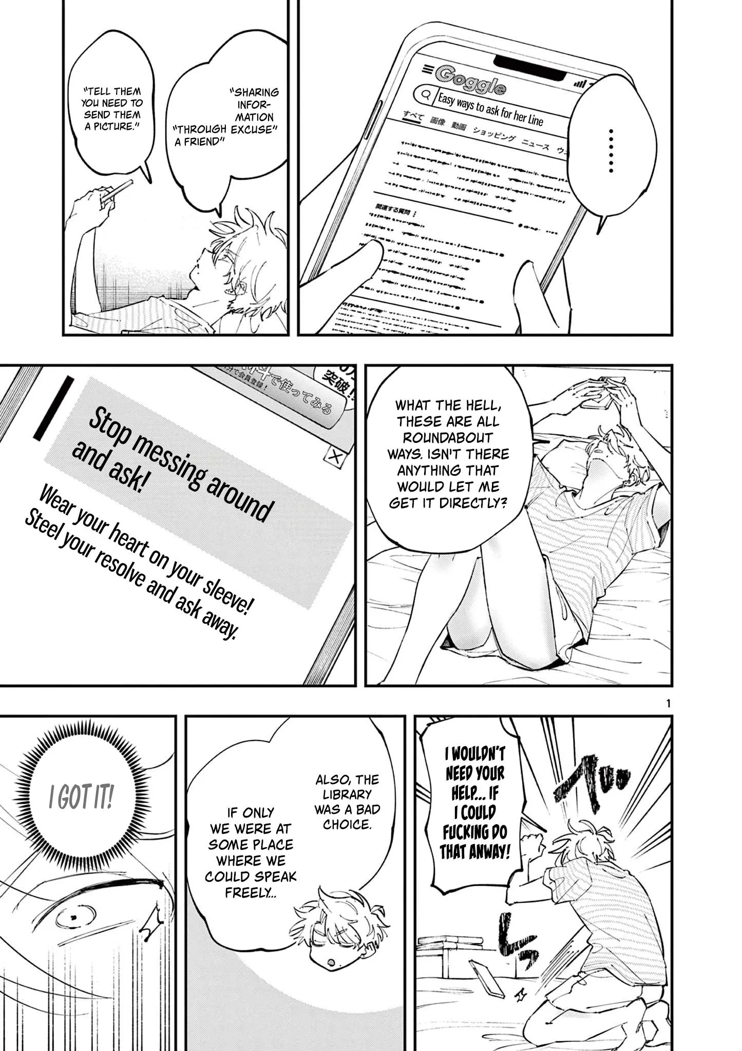 Tonari no Seki no Yatsu ga Souiu Me de Mitekuru - Chapter 40 - Page 1