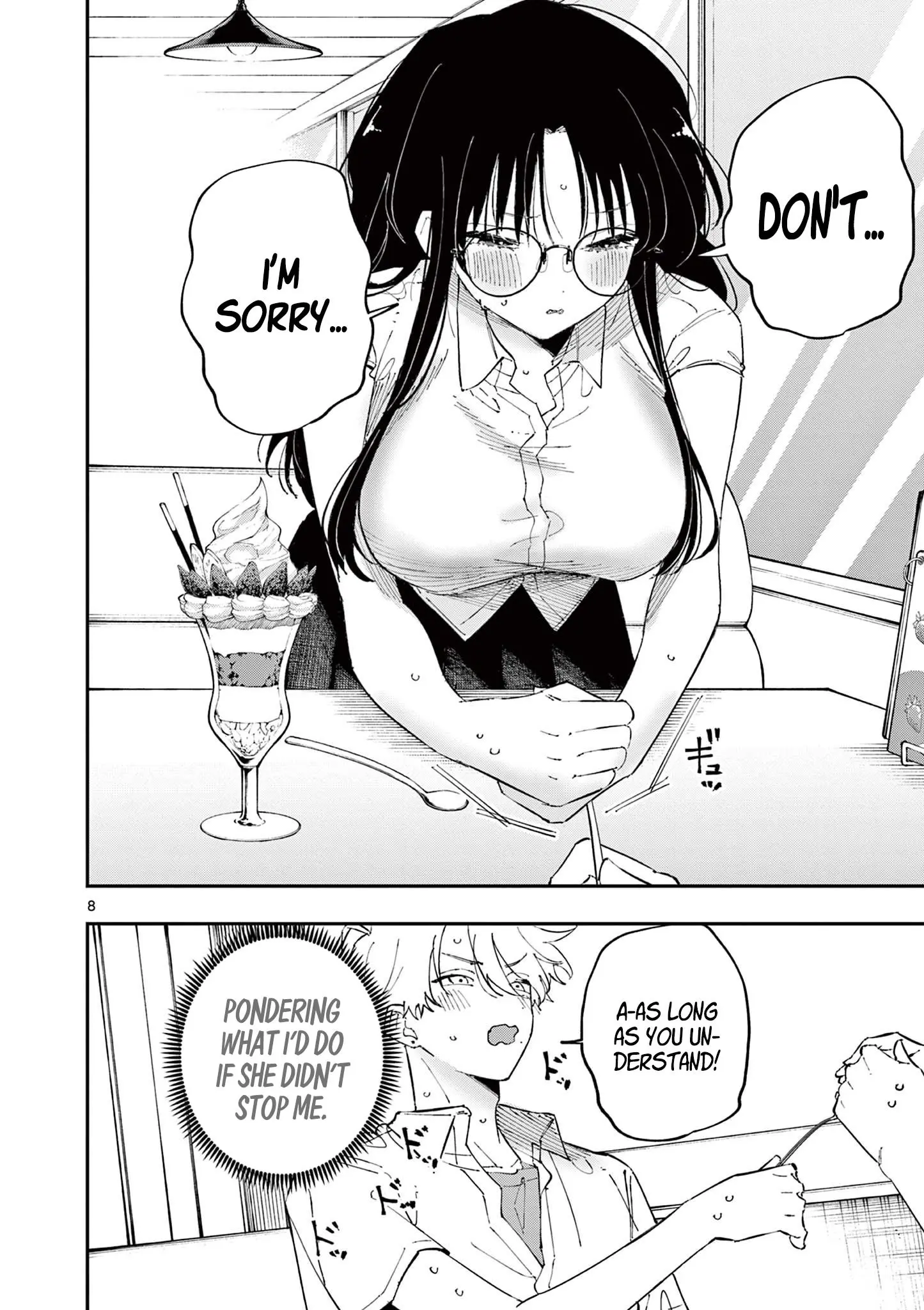 Tonari no Seki no Yatsu ga Souiu Me de Mitekuru - Chapter 40 - Page 8