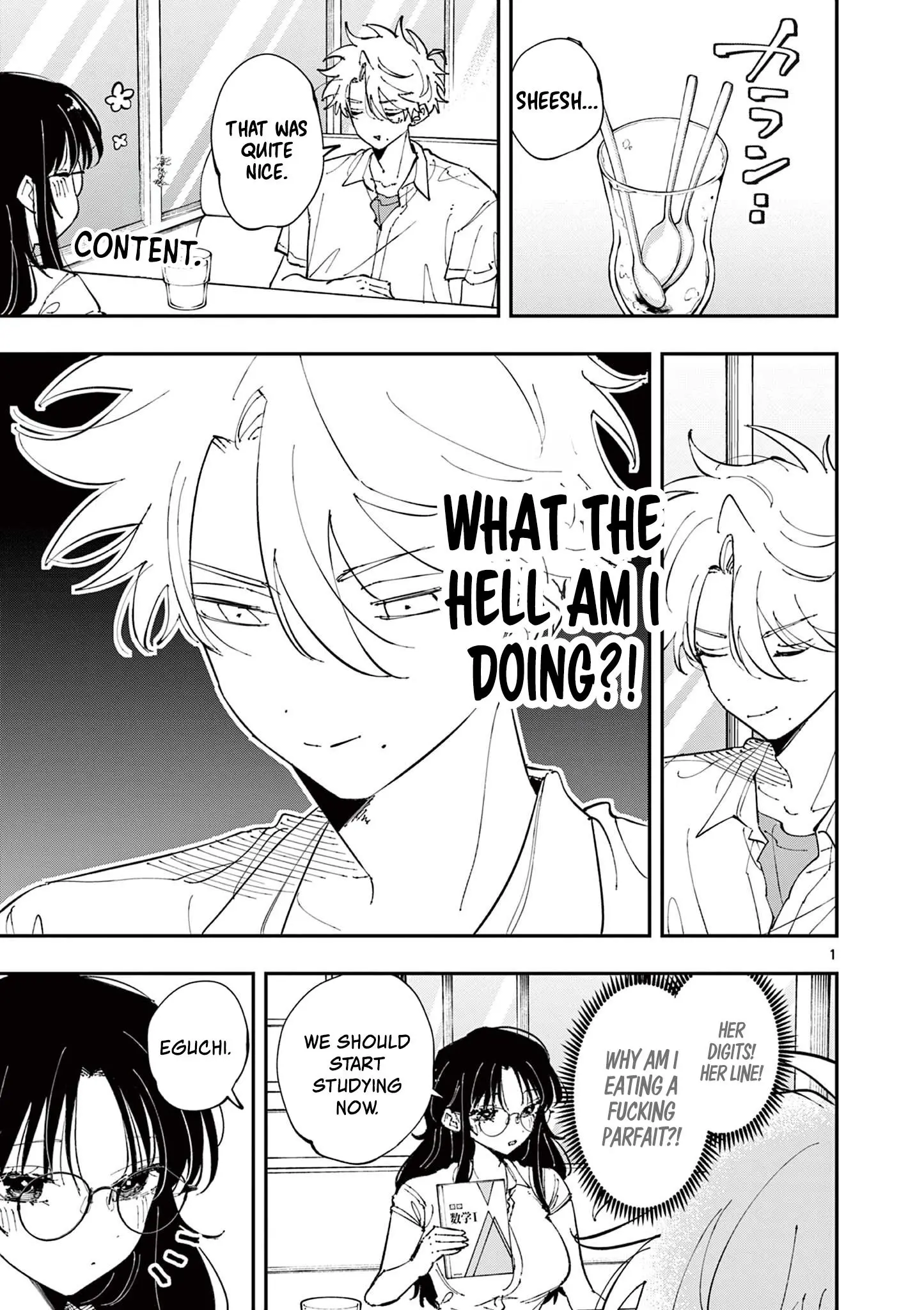 Tonari no Seki no Yatsu ga Souiu Me de Mitekuru - Chapter 41 - Page 1