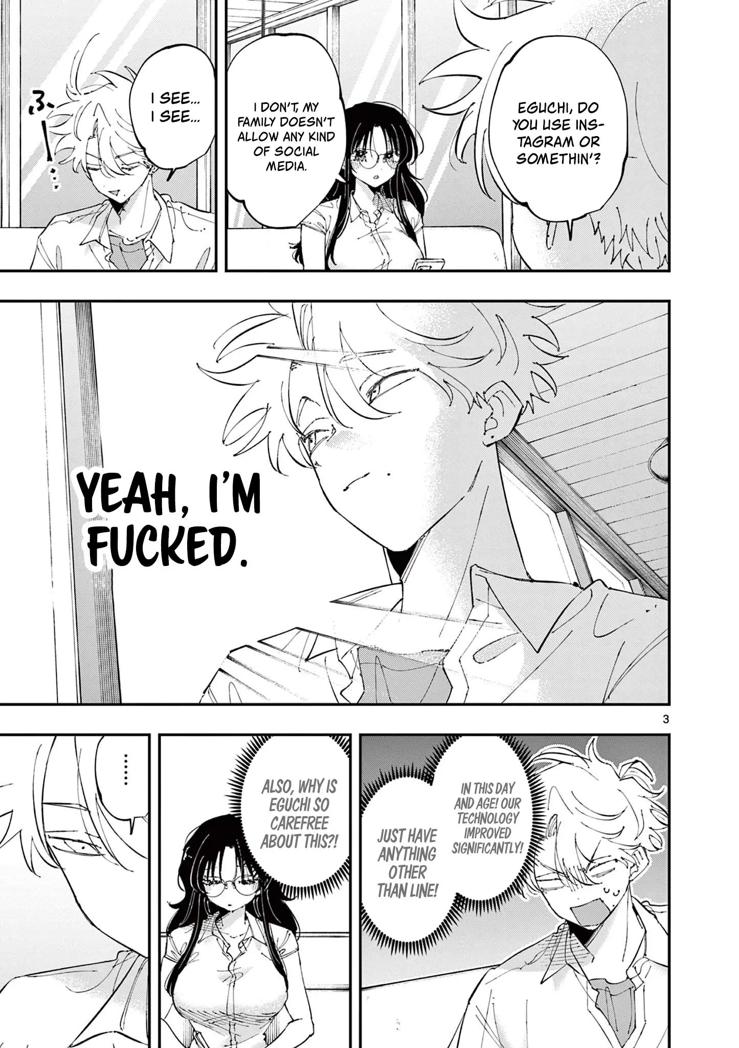Tonari no Seki no Yatsu ga Souiu Me de Mitekuru - Chapter 41 - Page 3