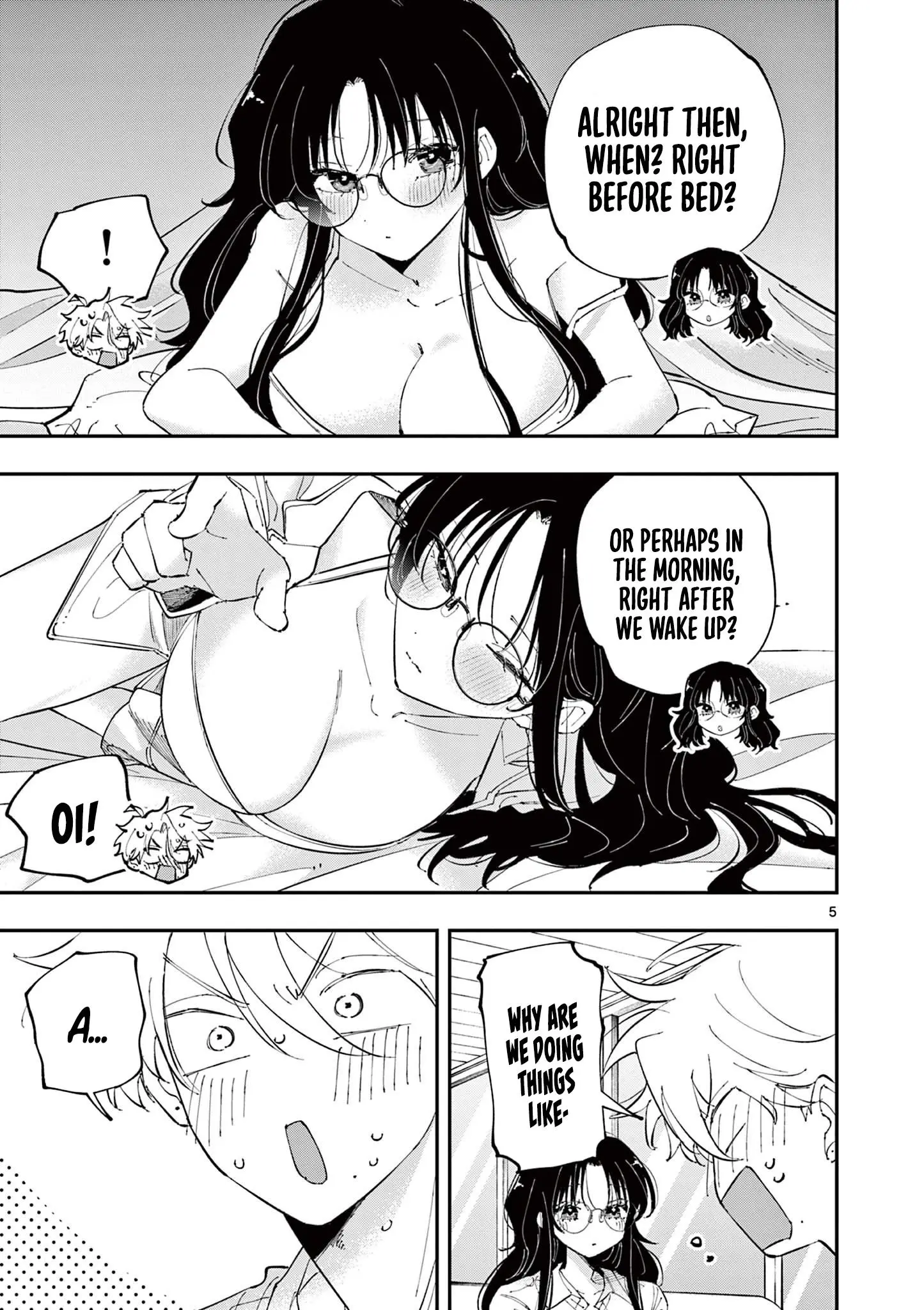 Tonari no Seki no Yatsu ga Souiu Me de Mitekuru - Chapter 42 - Page 5