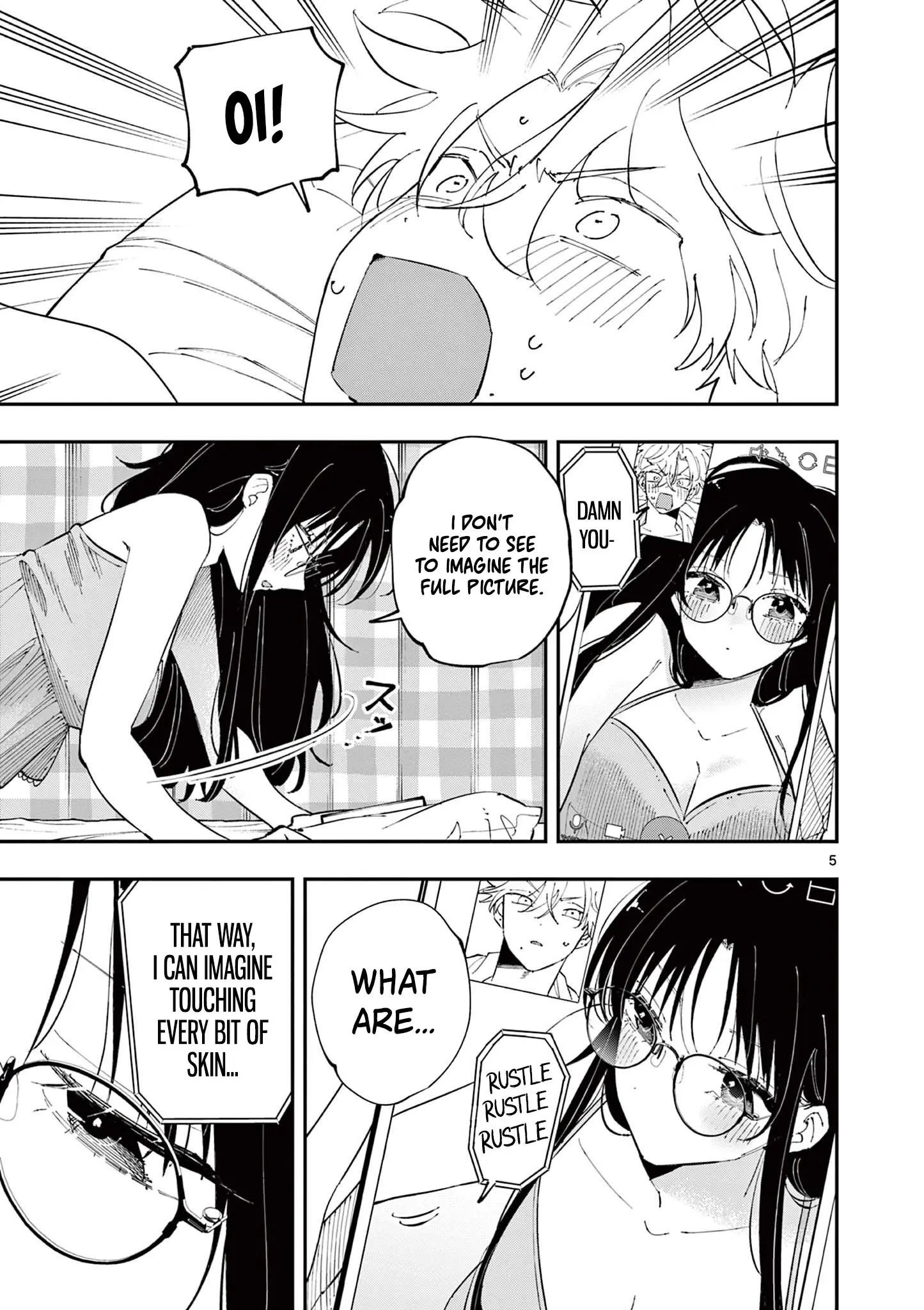 Tonari no Seki no Yatsu ga Souiu Me de Mitekuru - Chapter 44 - Page 5