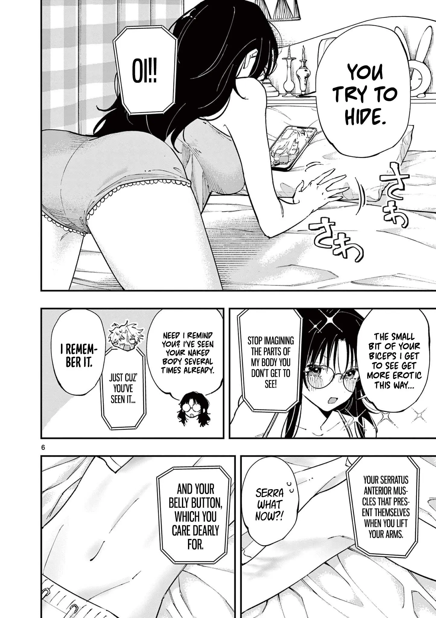 Tonari no Seki no Yatsu ga Souiu Me de Mitekuru - Chapter 44 - Page 6