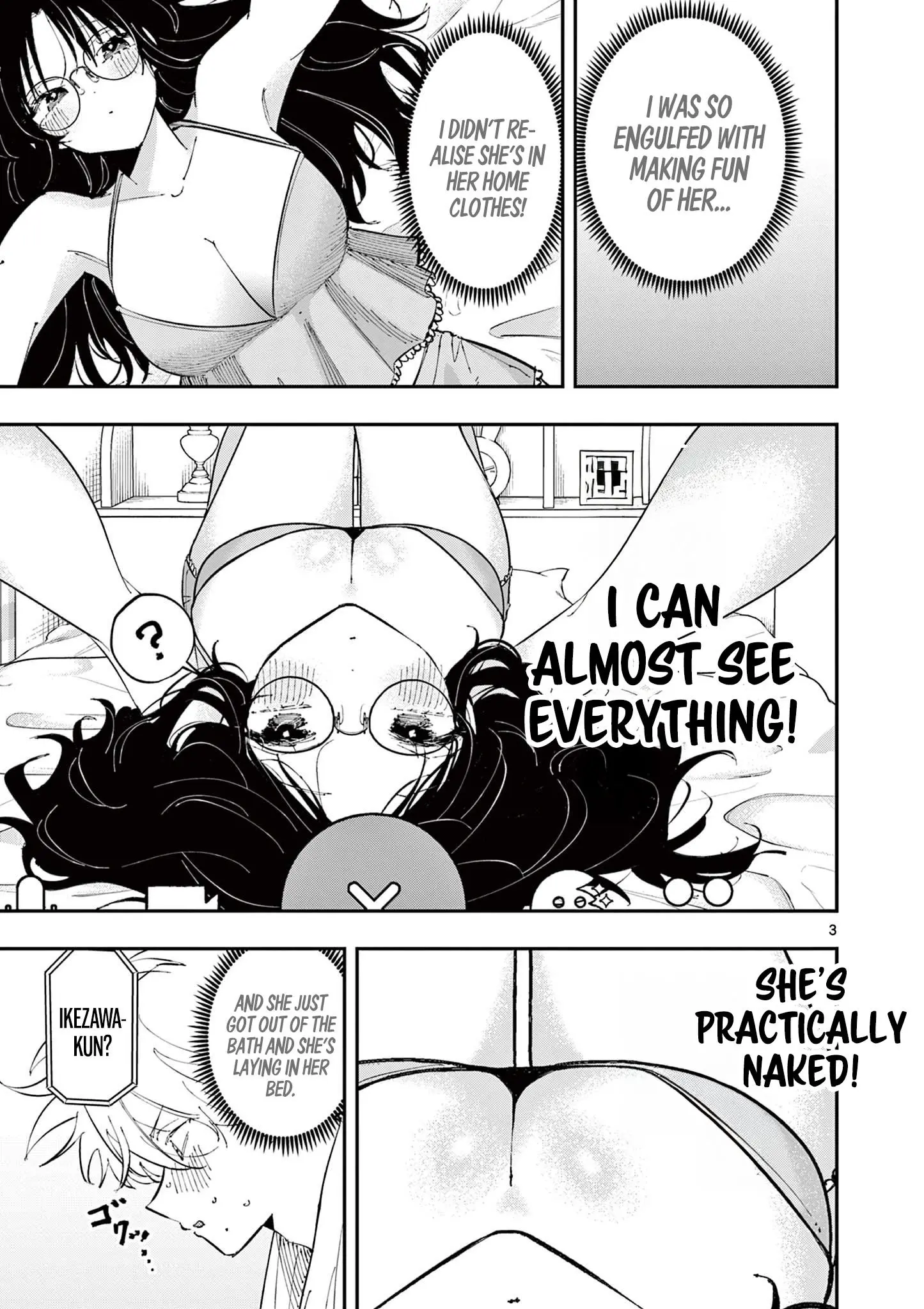 Tonari no Seki no Yatsu ga Souiu Me de Mitekuru - Chapter 45 - Page 3